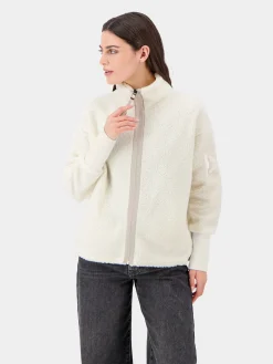 Store Alexa Full-Zip Dame Fleecegensere & Mellomlag