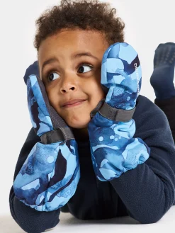 Discount Biggles Kids' Printed Mittens Barn Hansker & Votter