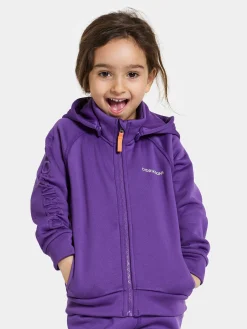 Clearance Corin Kids' Full-Zip Barn Softshell-Jakker