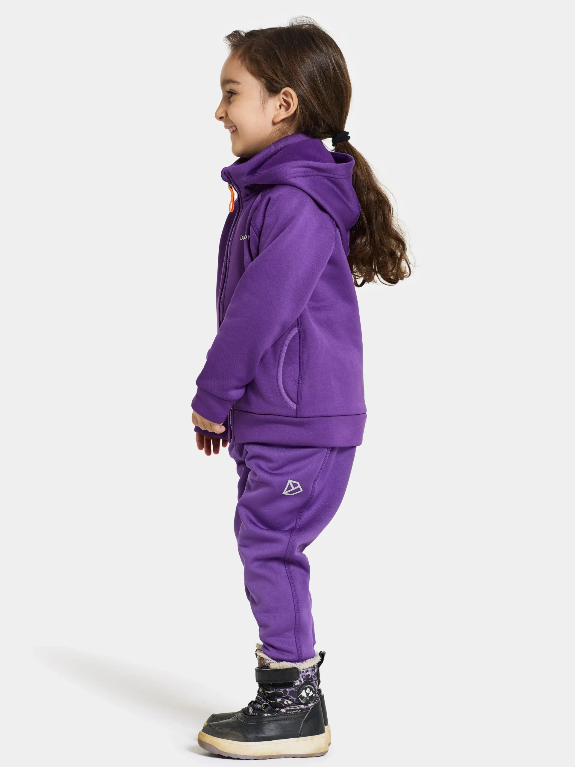 Clearance Corin Kids' Full-Zip Barn Softshell-Jakker