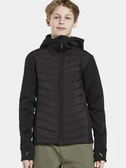 Outlet Halden Boy's Full-Zip Ungdom Hybrid Jakker