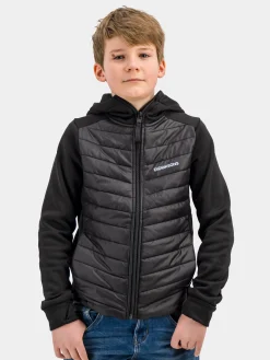 Best Halden Boy's Full-Zip Ungdom Hybrid Jakker