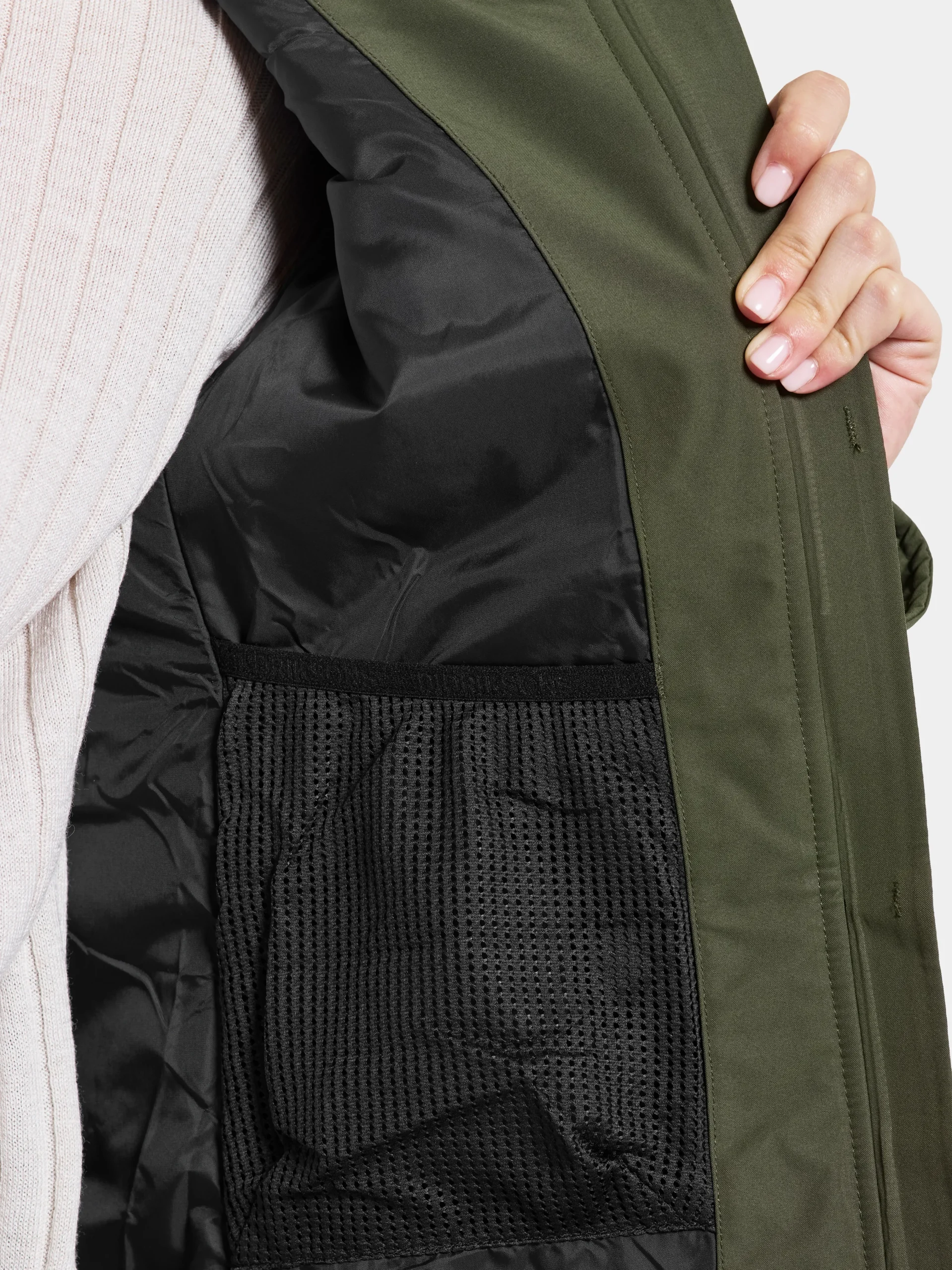 Sale Helle Parka Dame Høstjakker