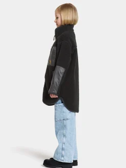 Hot Marmor Kids' Full-Zip Long Barn Fleecegensere & Mellomlag