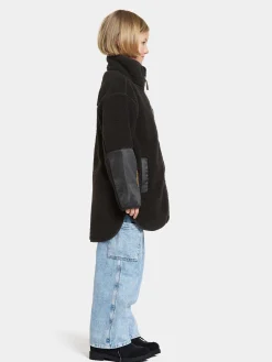 Hot Marmor Kids' Full-Zip Long Barn Fleecegensere & Mellomlag