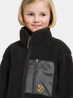 Hot Marmor Kids' Full-Zip Long Barn Fleecegensere & Mellomlag