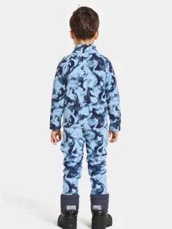 New Monte Kids' Full-Zip Printed Barn Fleecegensere & Mellomlag