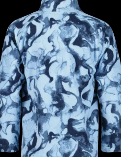 New Monte Kids' Full-Zip Printed Barn Fleecegensere & Mellomlag