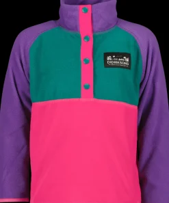 Fashion Monte Kids' Half Button Barn Fleecegensere & Mellomlag