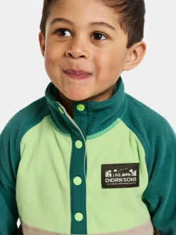 Fashion Monte Kids' Half Button Barn Fleecegensere & Mellomlag