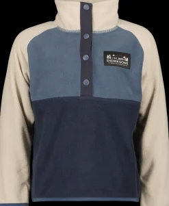 Online Monte Kids' Half Button Barn Fleecegensere & Mellomlag