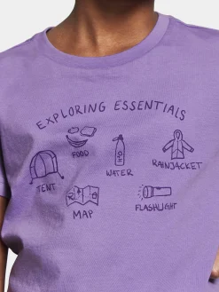 Cheap Mynta Kids' Logo T-Shirt Barn Gensere & T-Skjorter