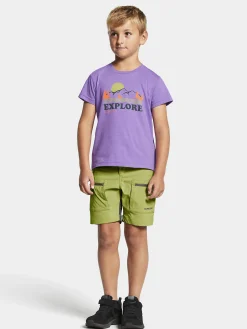 Fashion Mynta Kids' Logo T-Shirt Explore Bigger Barn Gensere & T-Skjorter