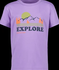 Fashion Mynta Kids' Logo T-Shirt Explore Bigger Barn Gensere & T-Skjorter