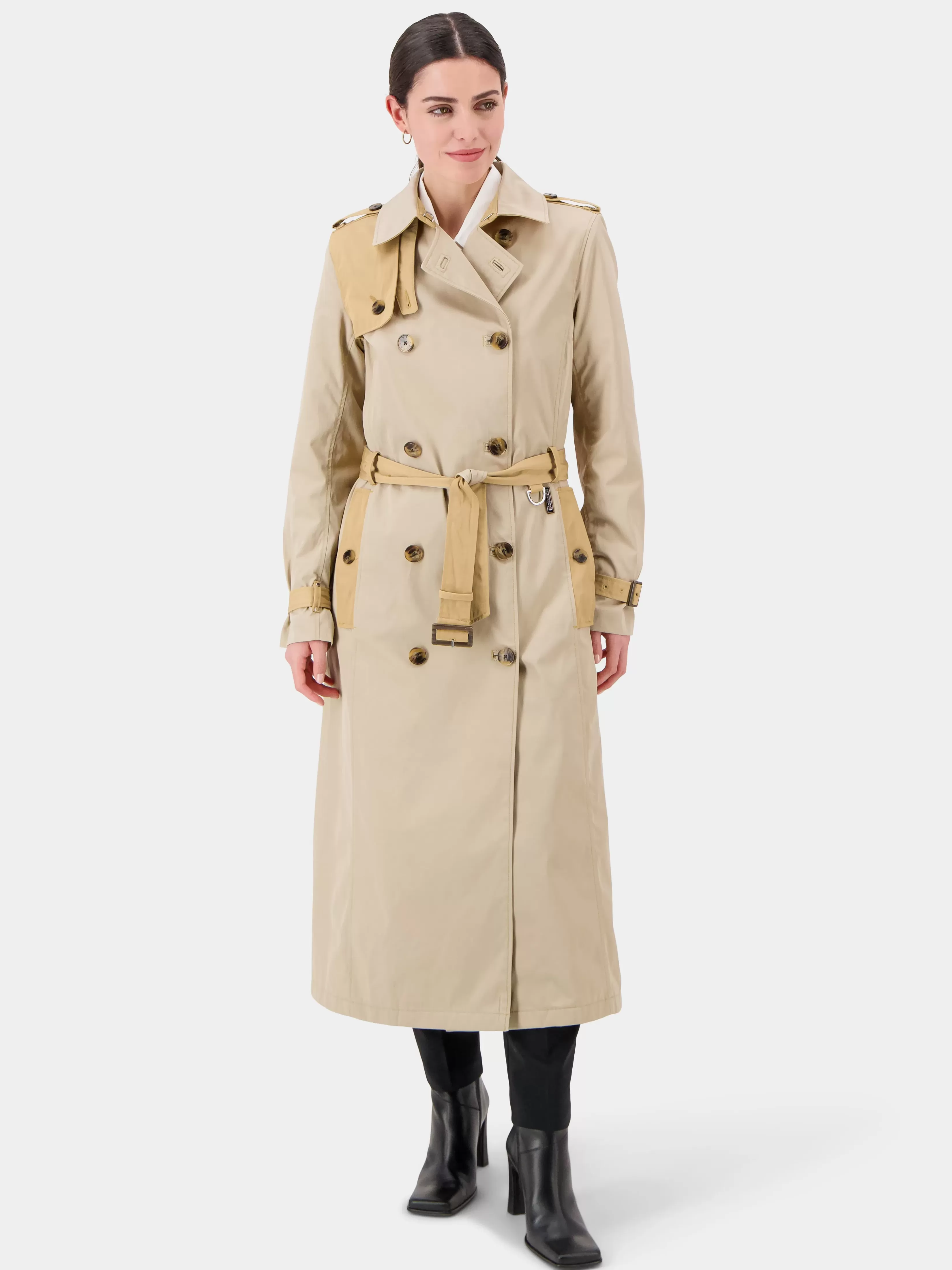 Didriksons Alvina Coat Long>Dame Trenchcoats