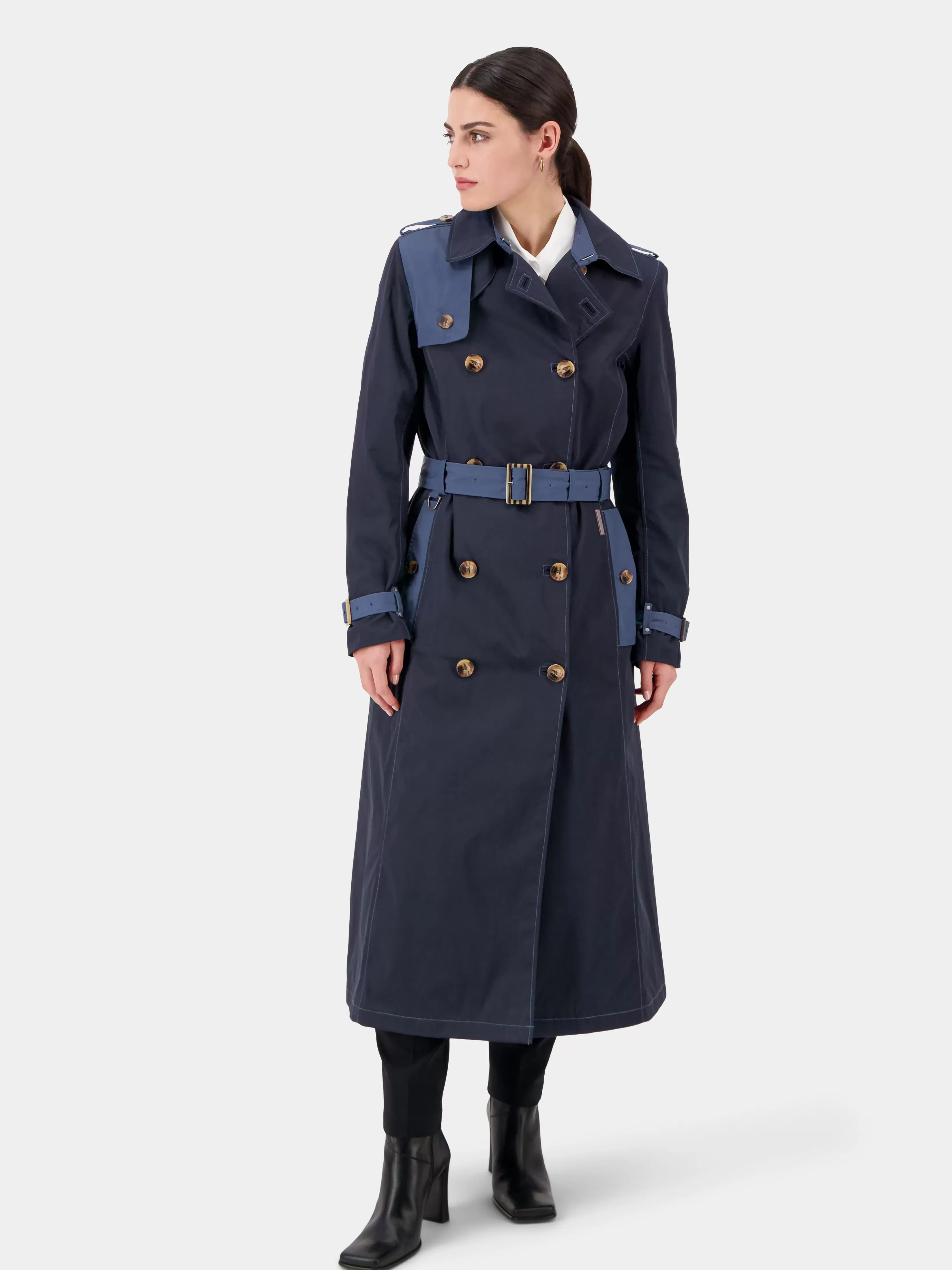 Didriksons Alvina Coat Long>Dame Trenchcoats