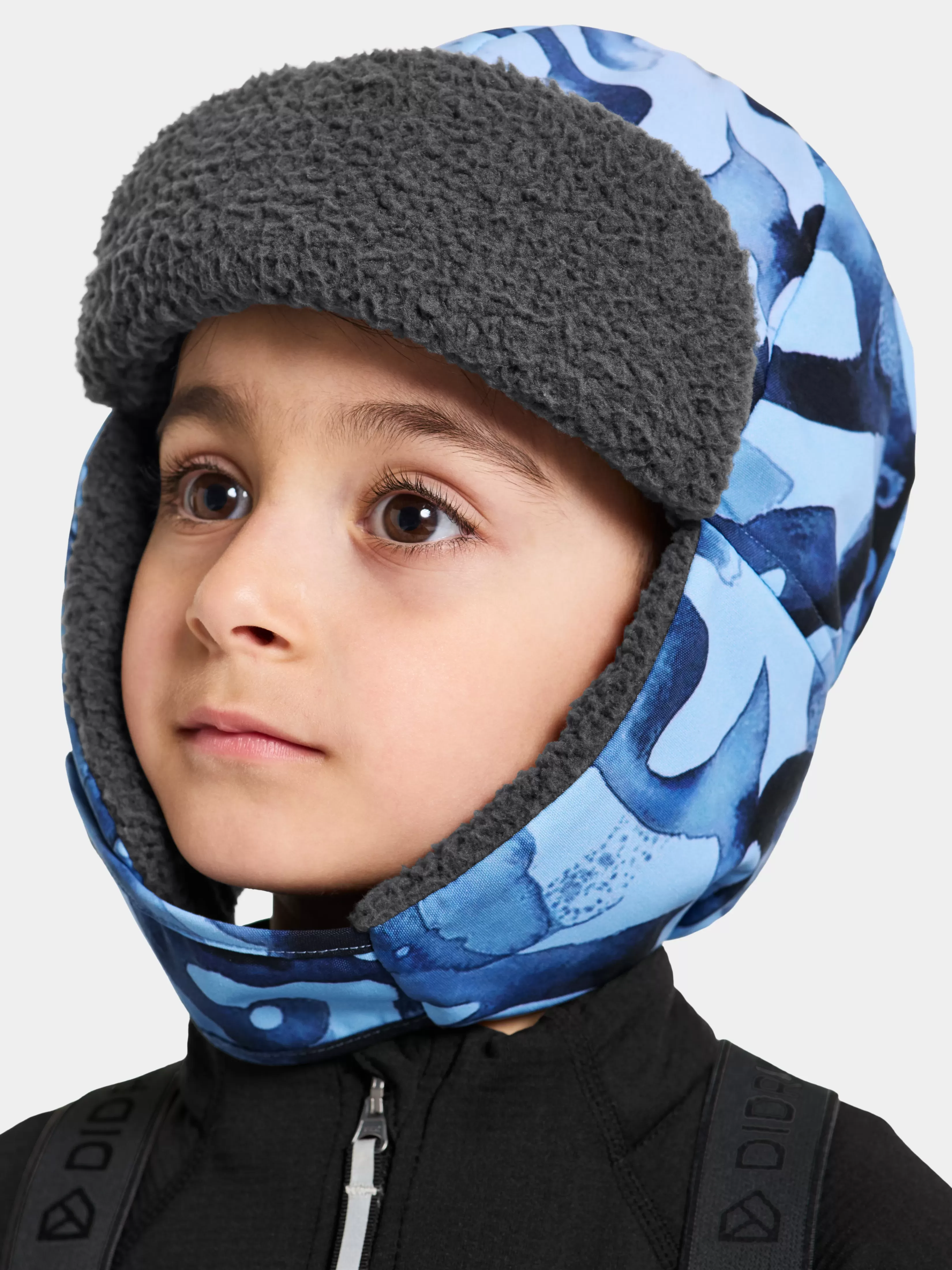 Didriksons Biggles Kids' Printed Cap>Barn Luer & Capser