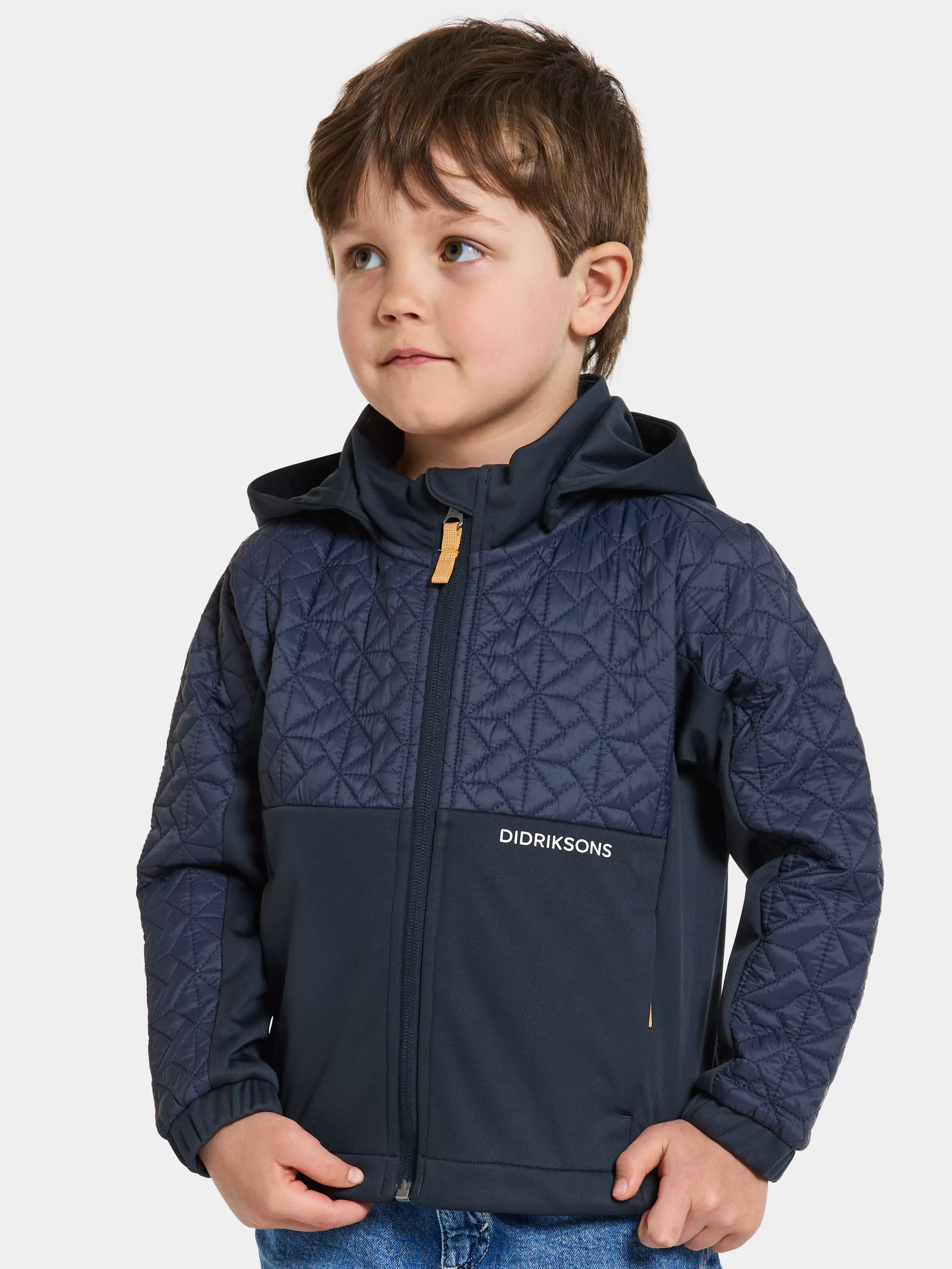 Didriksons Briska Kids' Jacket>Barn Softshell-Jakker