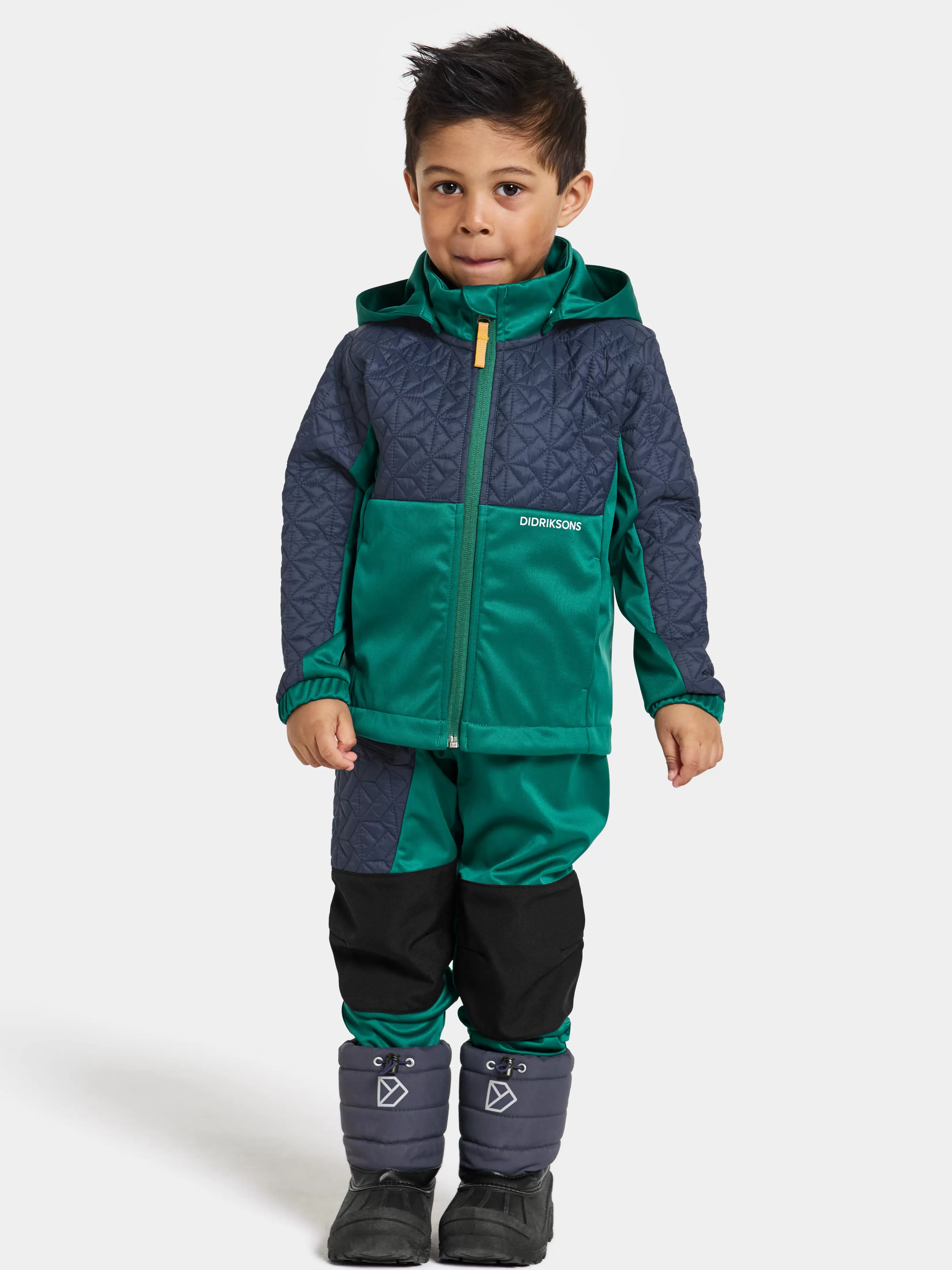 Didriksons Briska Kids' Jacket>Barn Softshell-Jakker