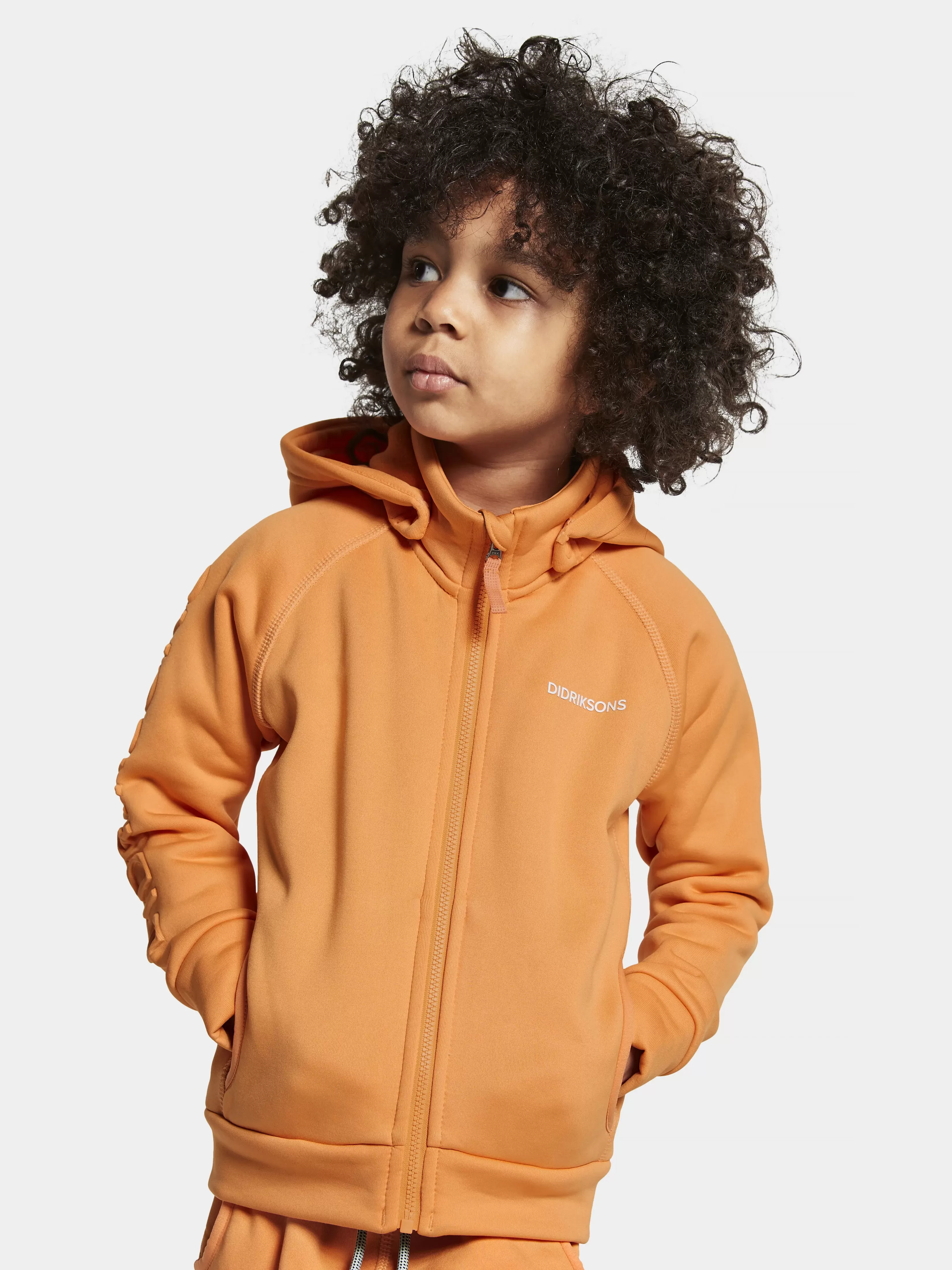 Didriksons Corin Kids' Full-Zip>Barn Softshell-Jakker