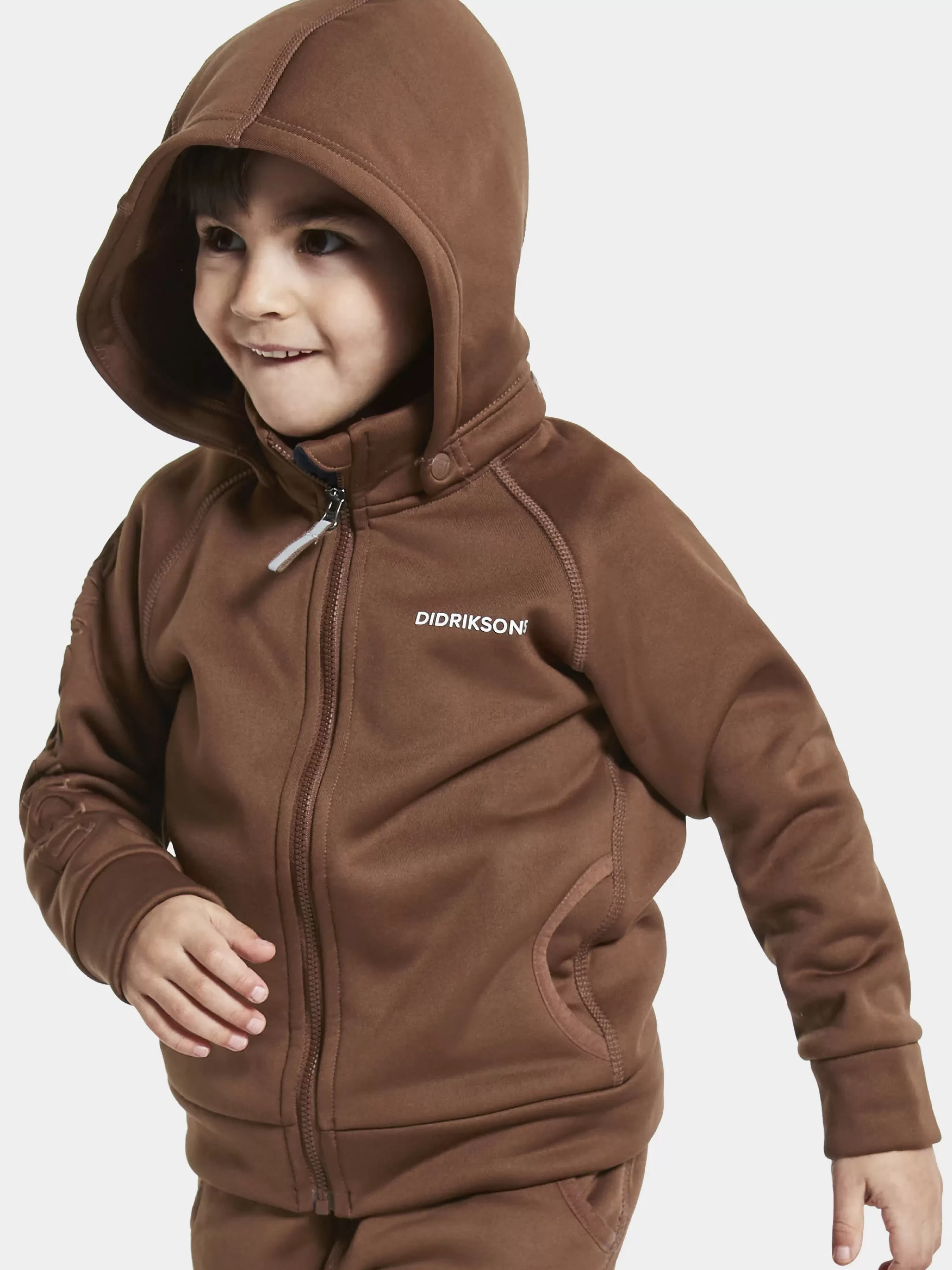 Didriksons Corin Kids' Full-Zip>Barn Softshell-Jakker