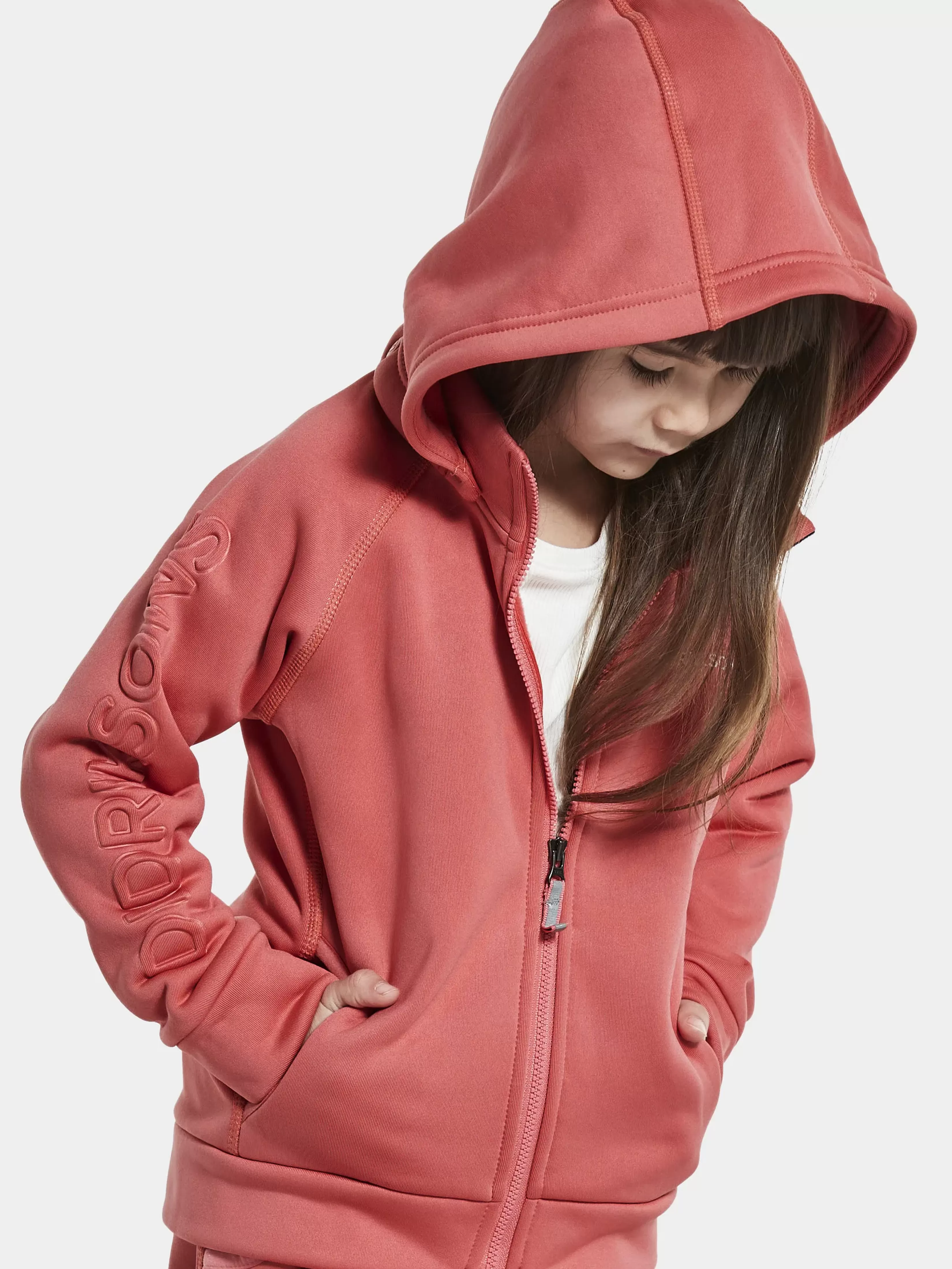 Didriksons Corin Kids' Full-Zip>Barn Softshell-Jakker