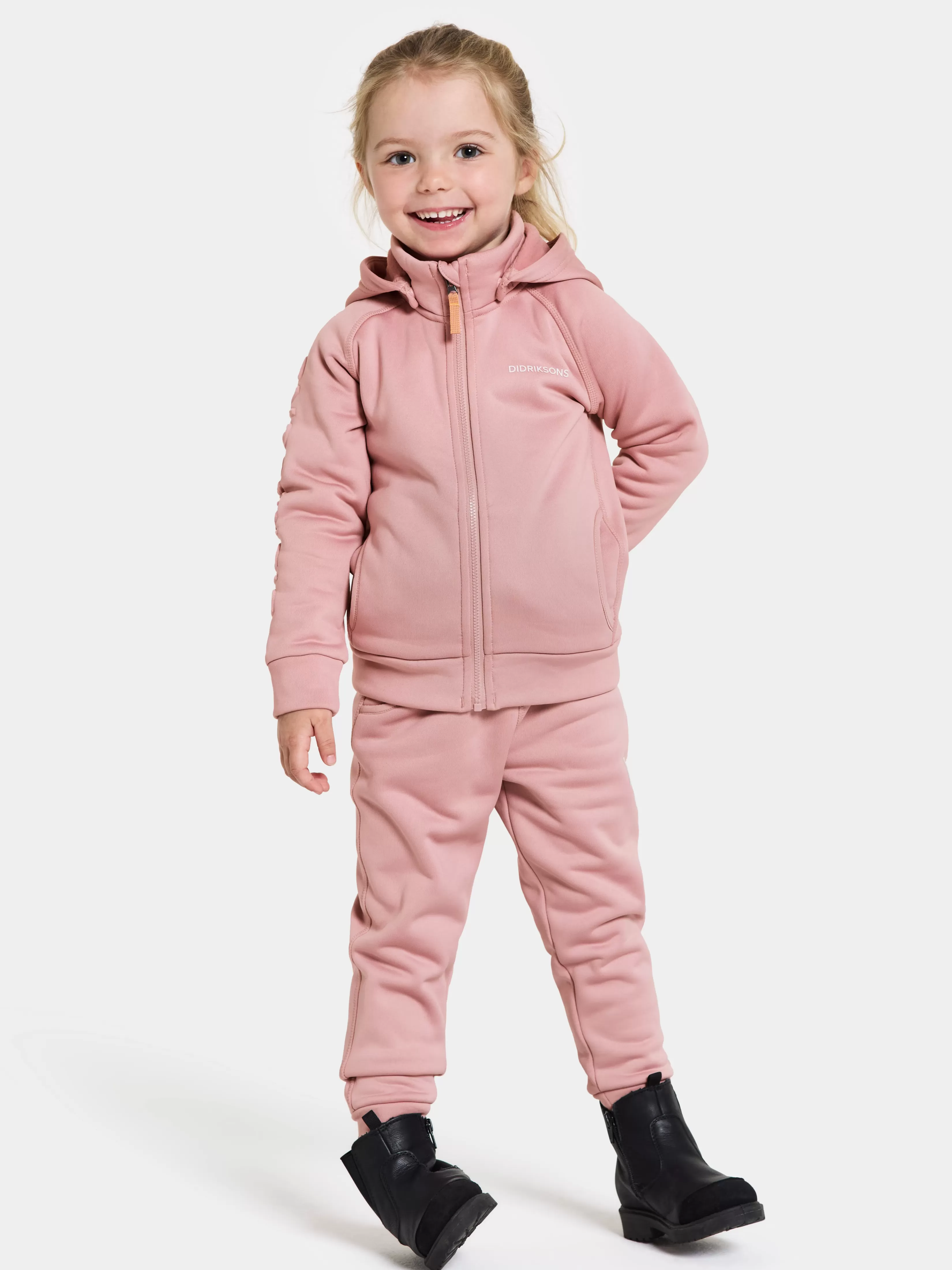 Didriksons Corin Kids' Full-Zip>Barn Softshell-Jakker