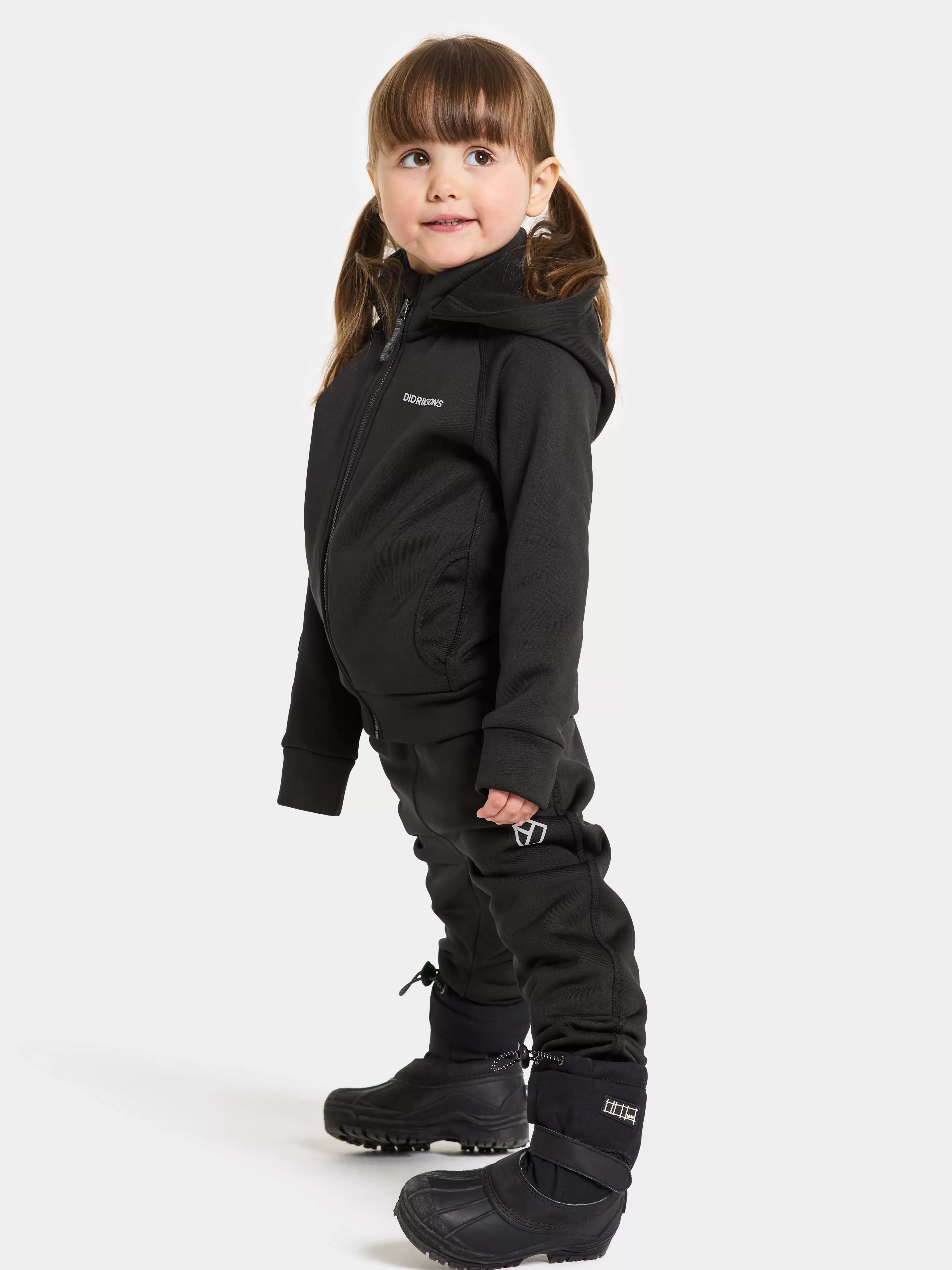 Didriksons Corin Kids' Full-Zip>Barn Softshell-Jakker