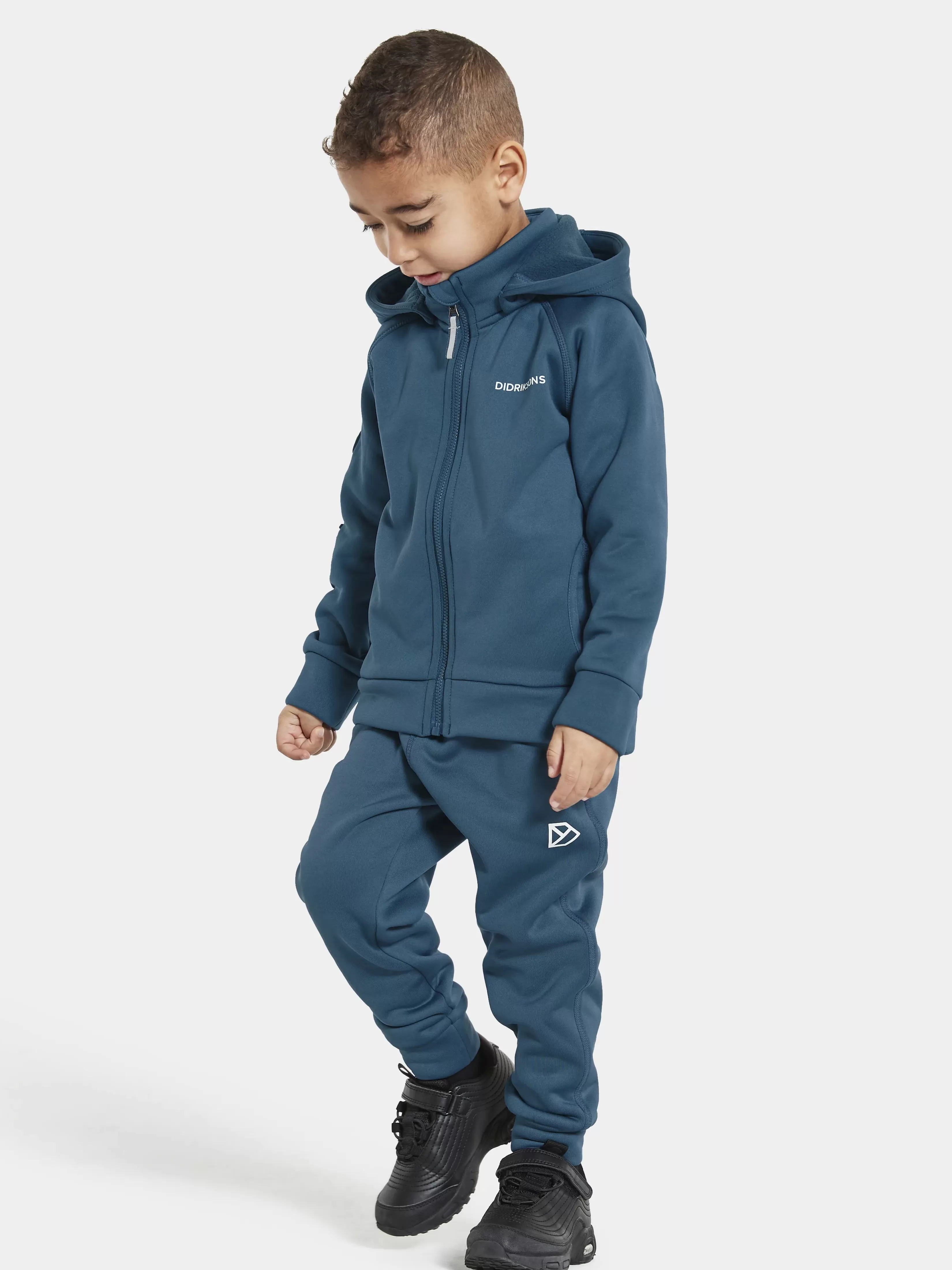 Didriksons Corin Kids' Full-Zip>Barn Softshell-Jakker