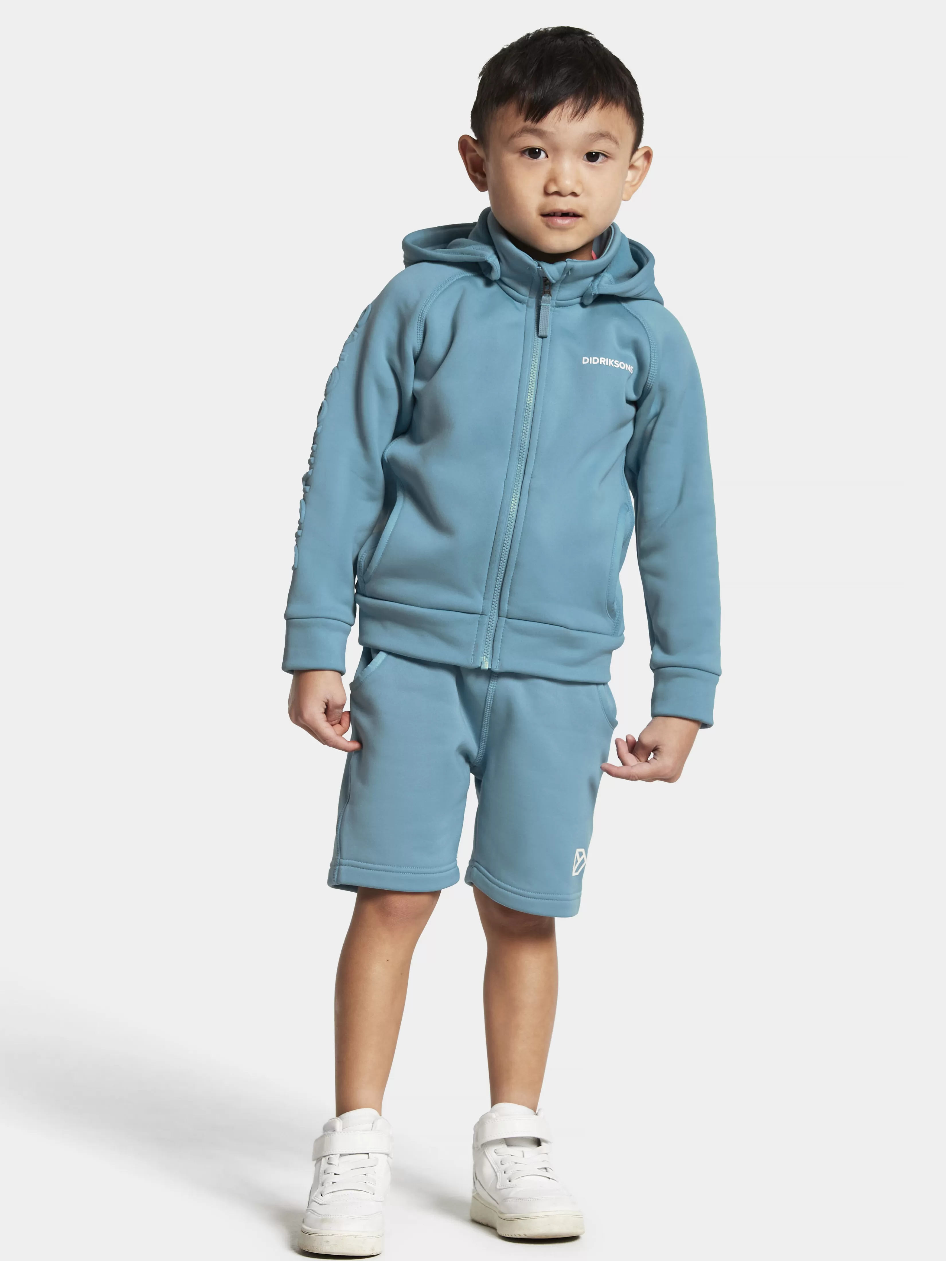 Didriksons Corin Kids' Full-Zip>Barn Softshell-Jakker