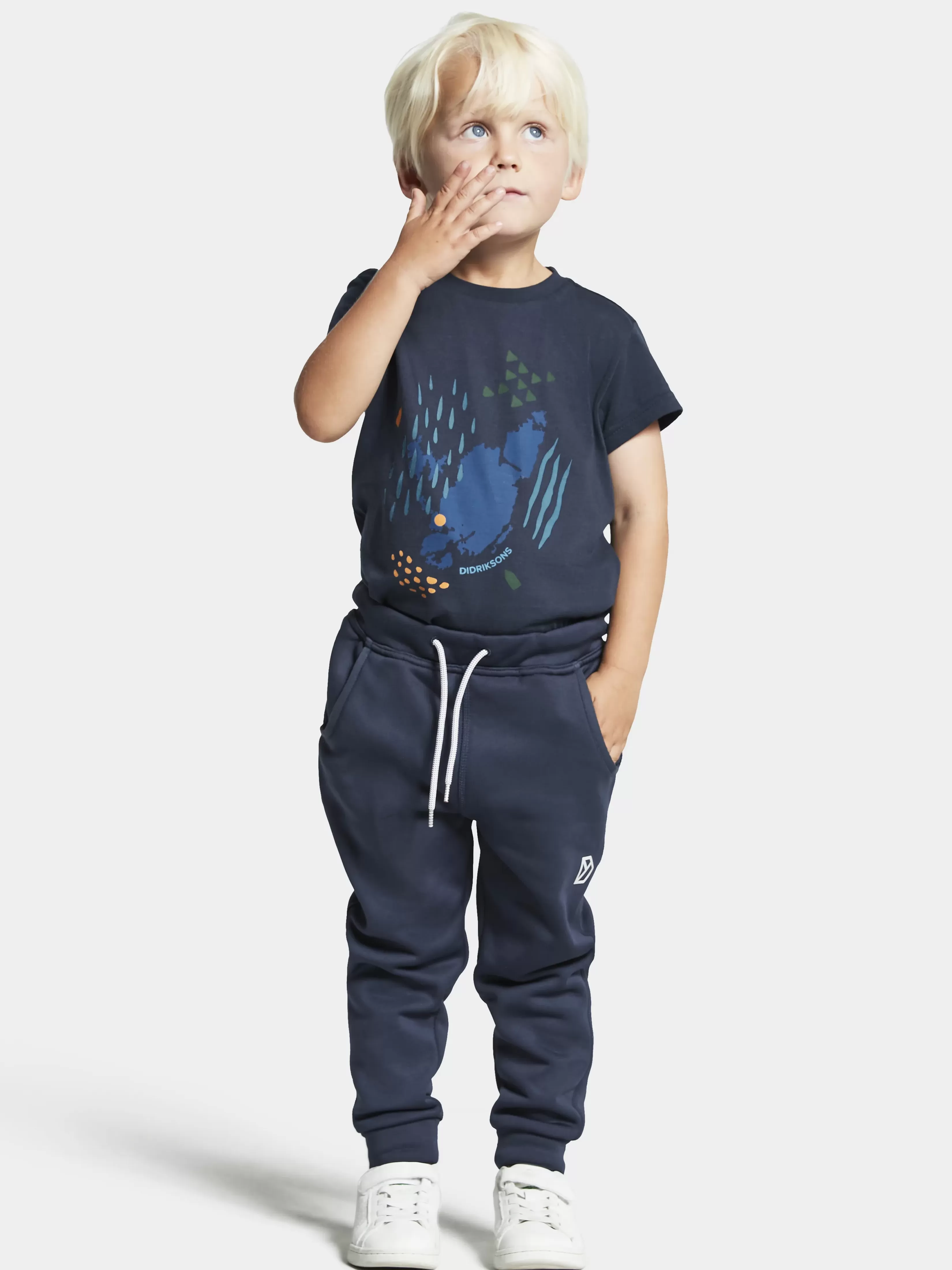 Didriksons Corin Kids' Pants>Barn Joggebukser