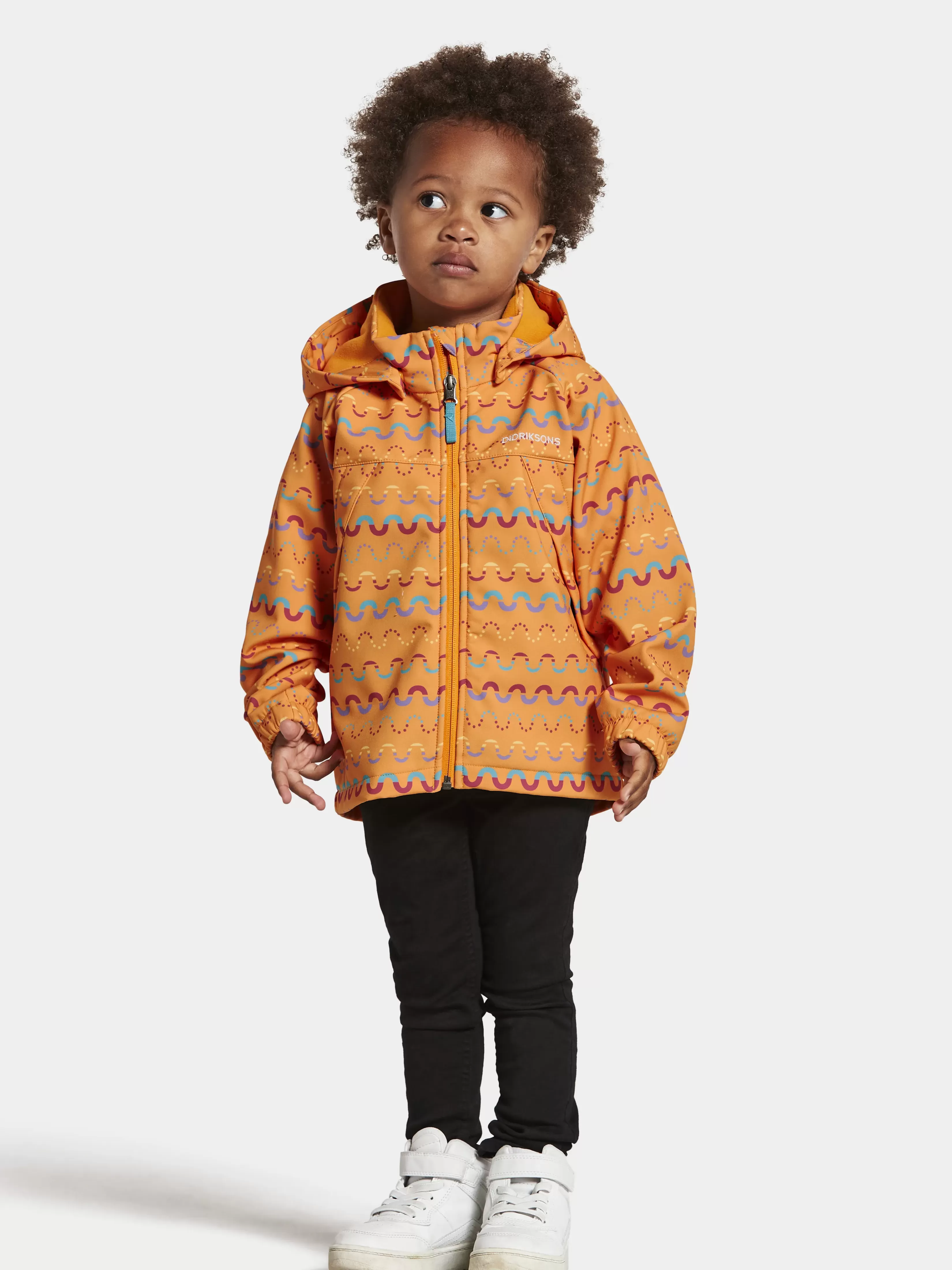 Didriksons Dellen Printed Kids' Jacket 2>Barn Varjakker