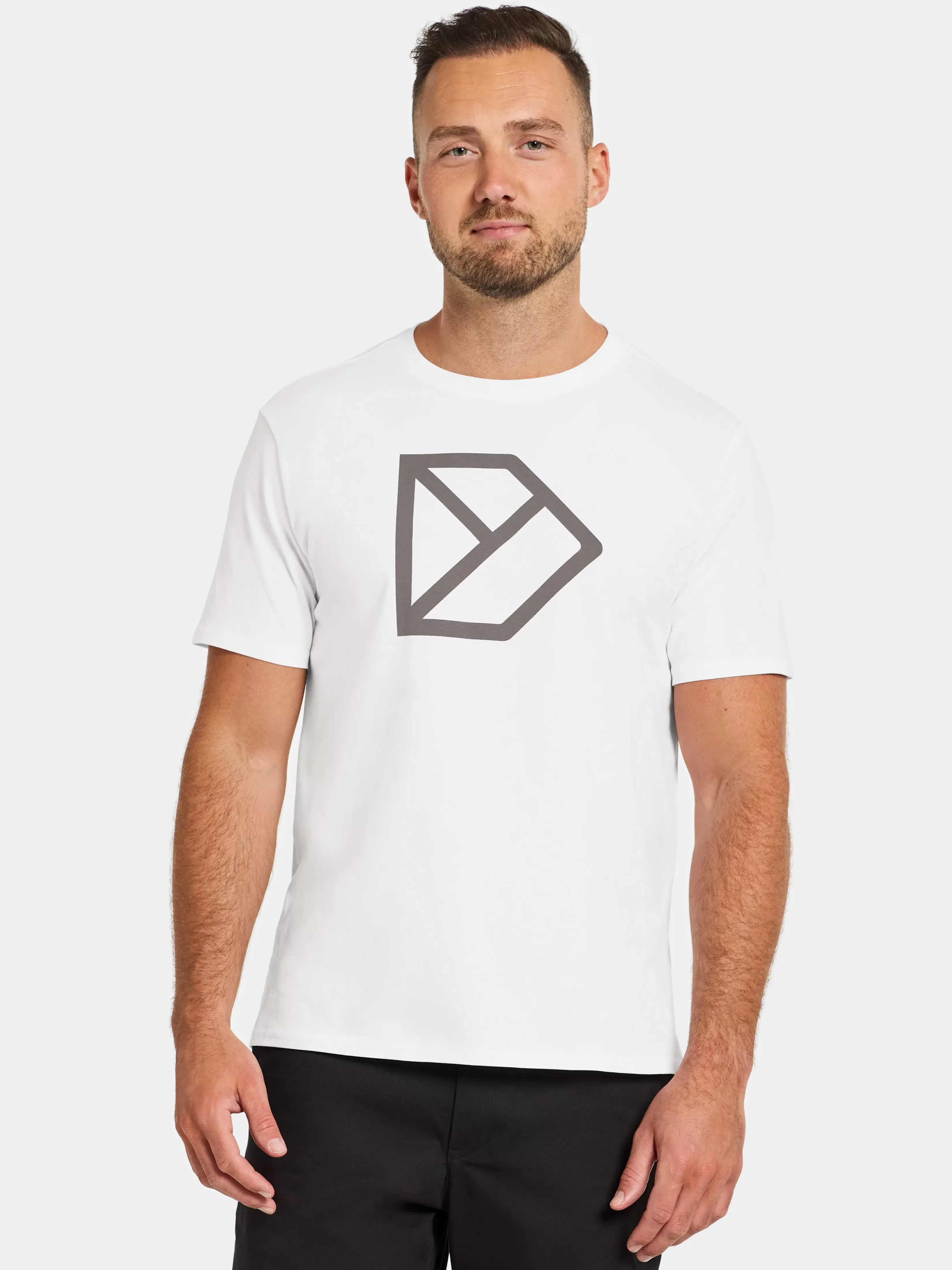 Didriksons D-Logo Printed Men's T-Shirt>Herre T-Skjorter Og Pikéer