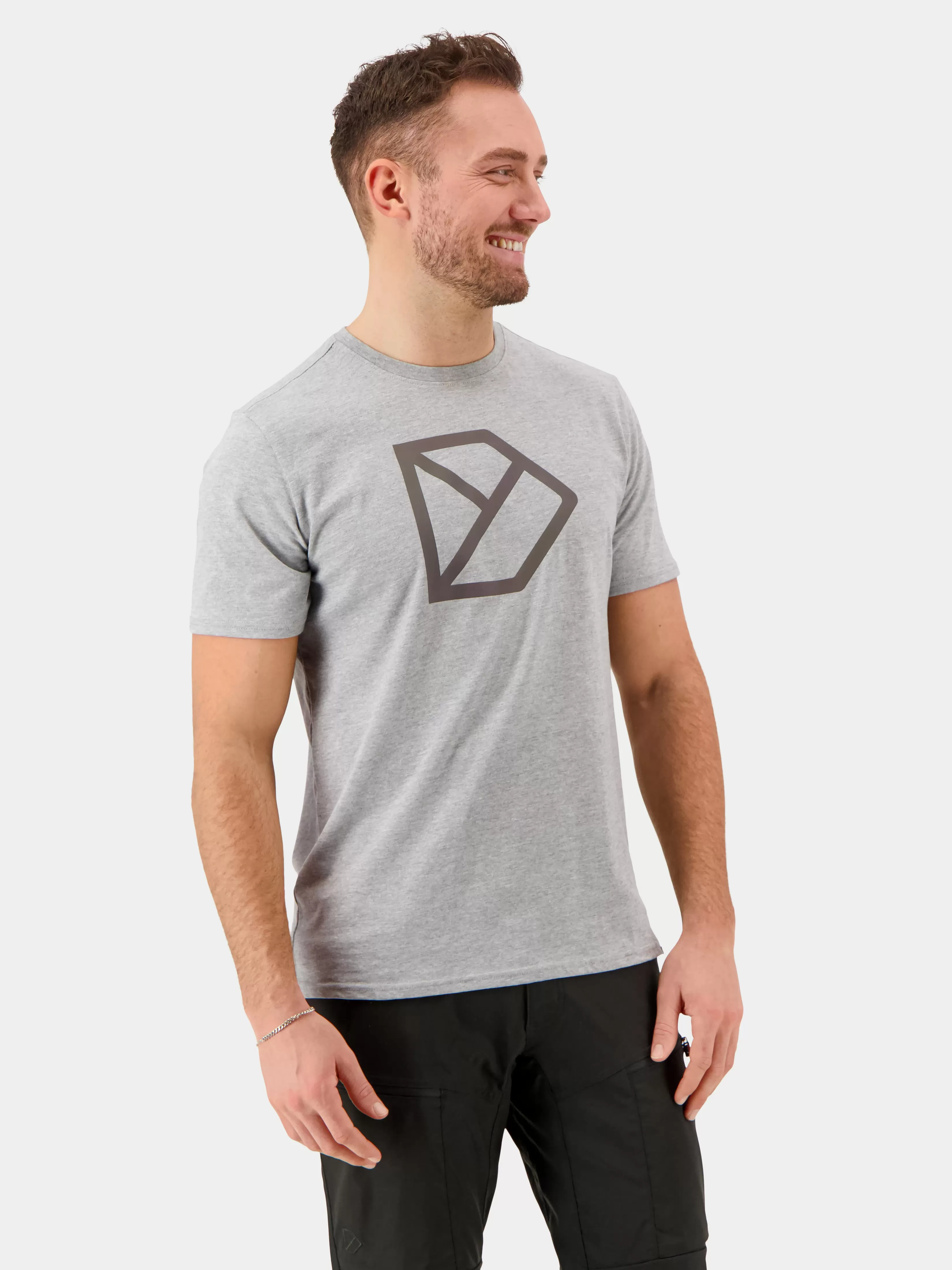 Didriksons D-Logo Printed Men's T-Shirt>Herre T-Skjorter Og Pikéer