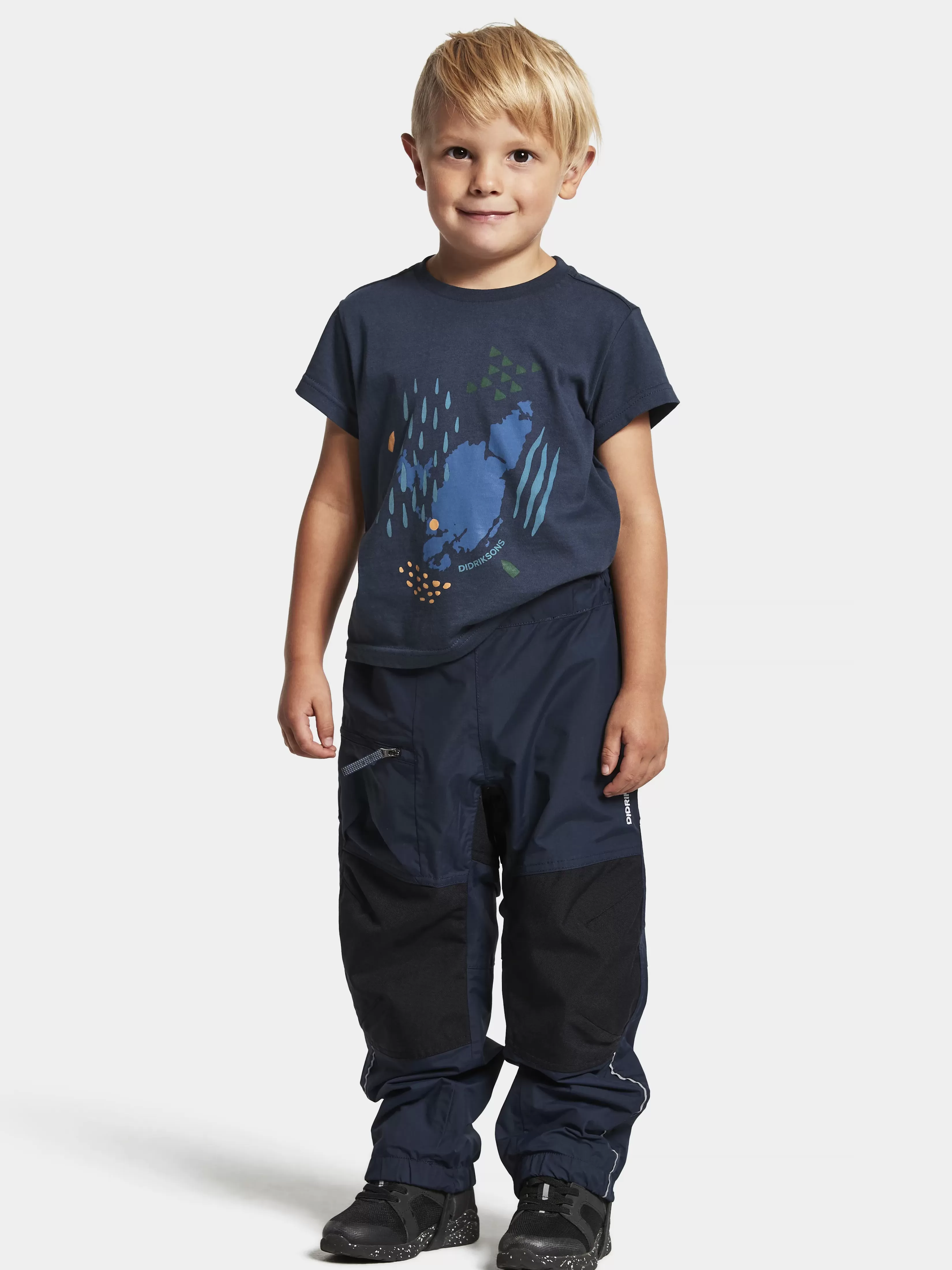 Didriksons Dusk Kids' Pants>Barn Regnbukser