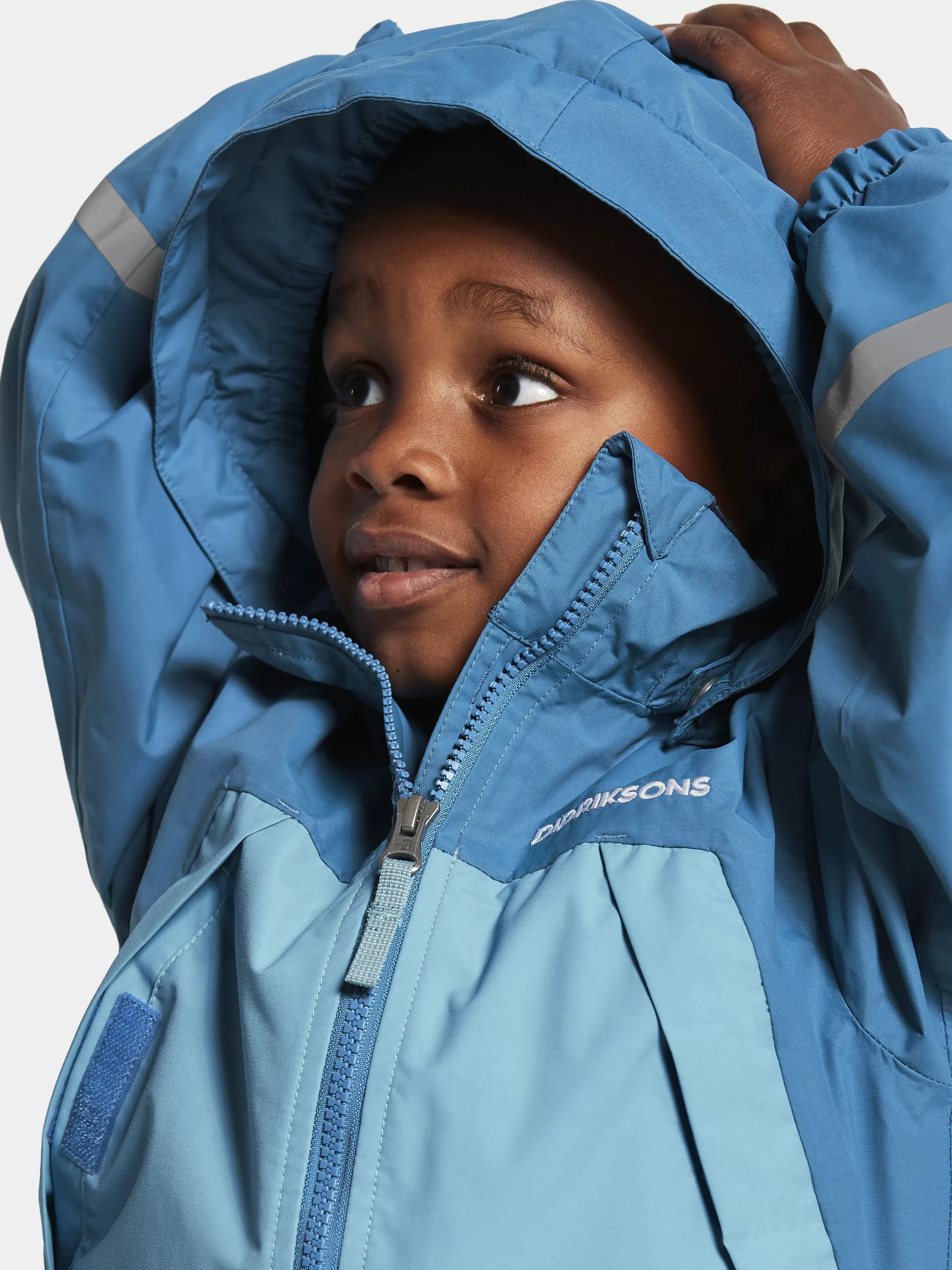 Didriksons Enso Kids' Jacket>Barn Varjakker