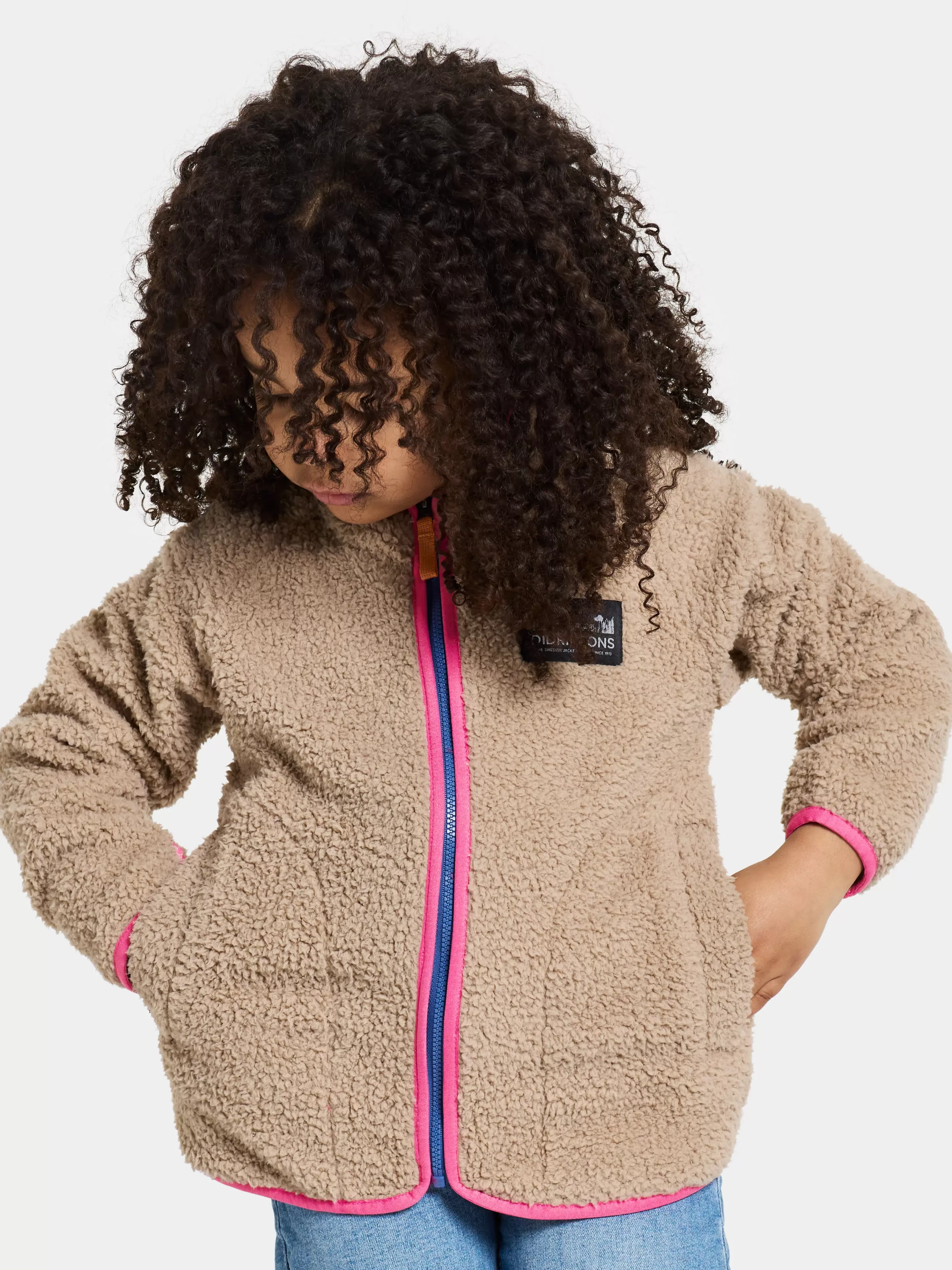 Didriksons Gibbs Kids' Full-Zip>Barn Fleecegensere & Mellomlag