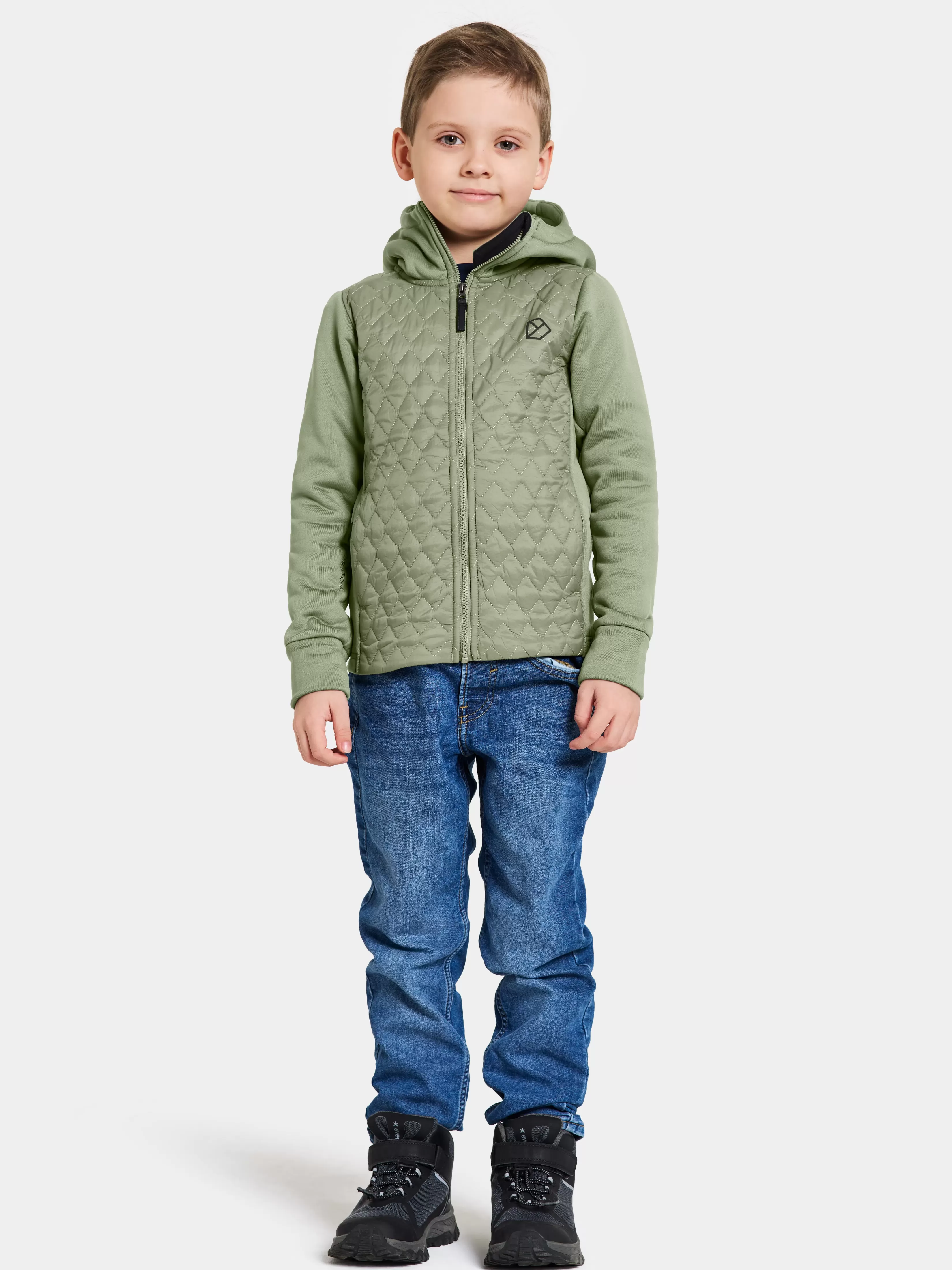 Didriksons Kapris Kids' Full-Zip>Barn Fleecegensere & Mellomlag