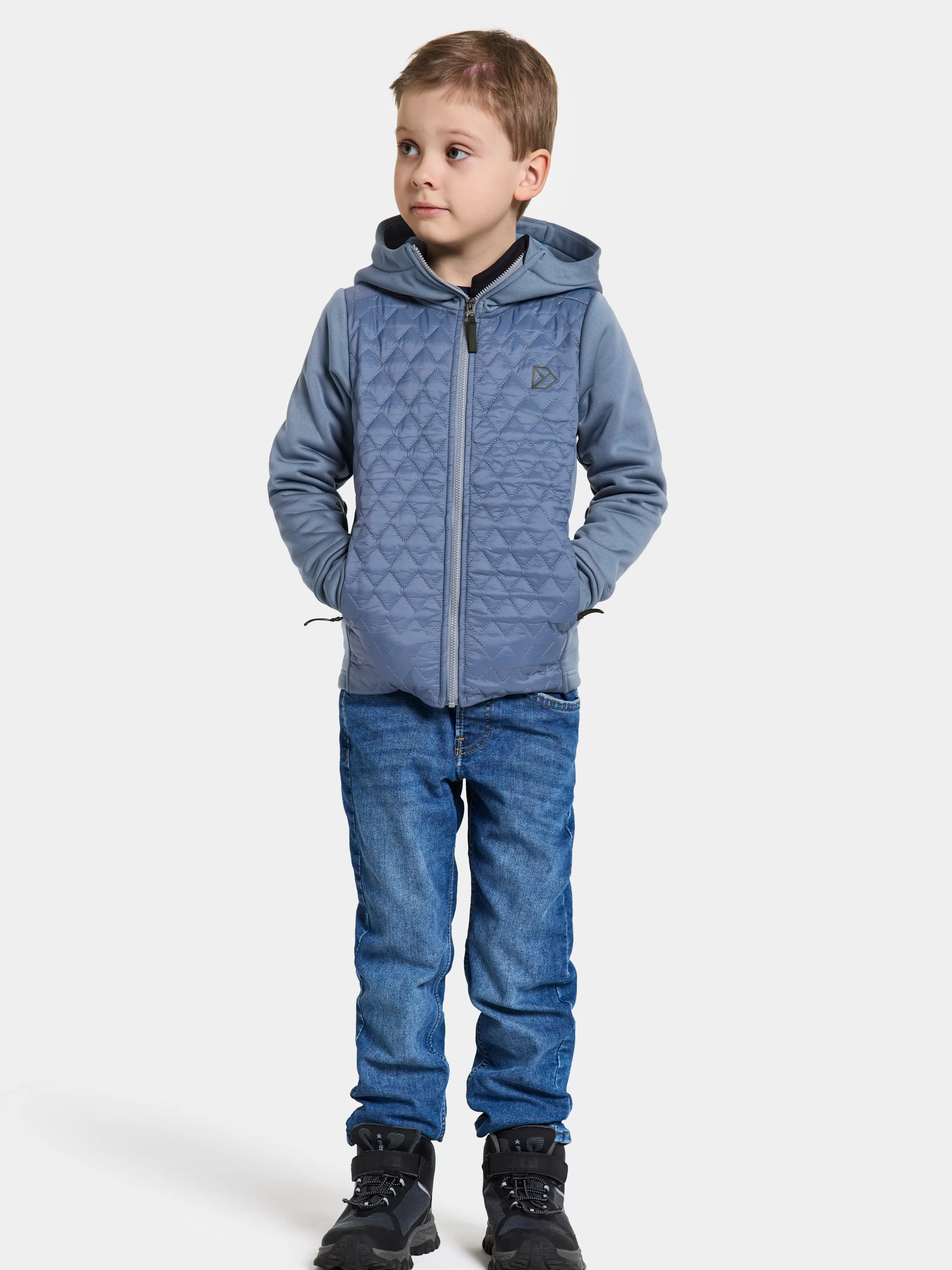 Didriksons Kapris Kids' Full-Zip>Barn Fleecegensere & Mellomlag