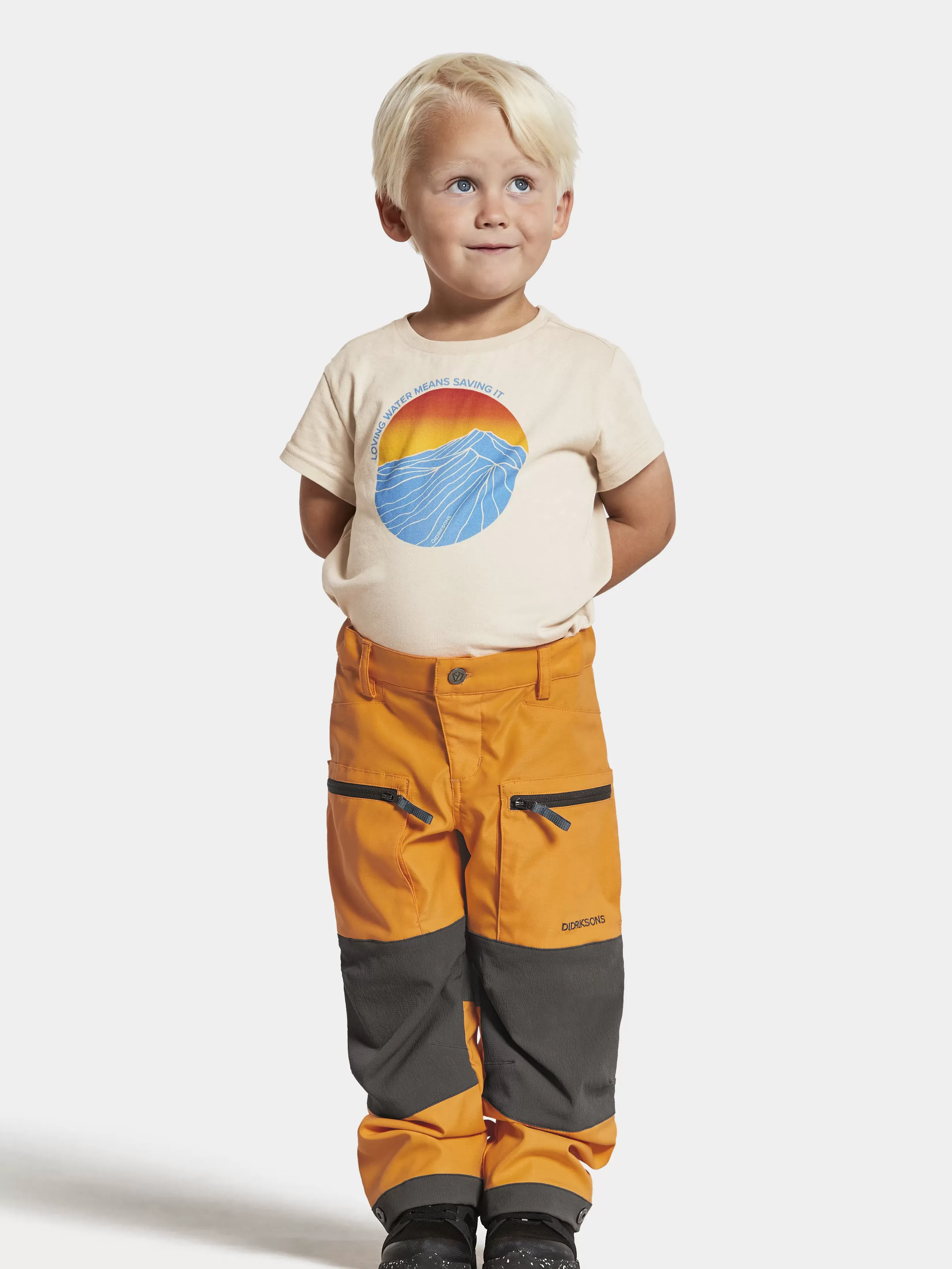 Didriksons Kotten Kids' Pants>Barn Friluftsbukser