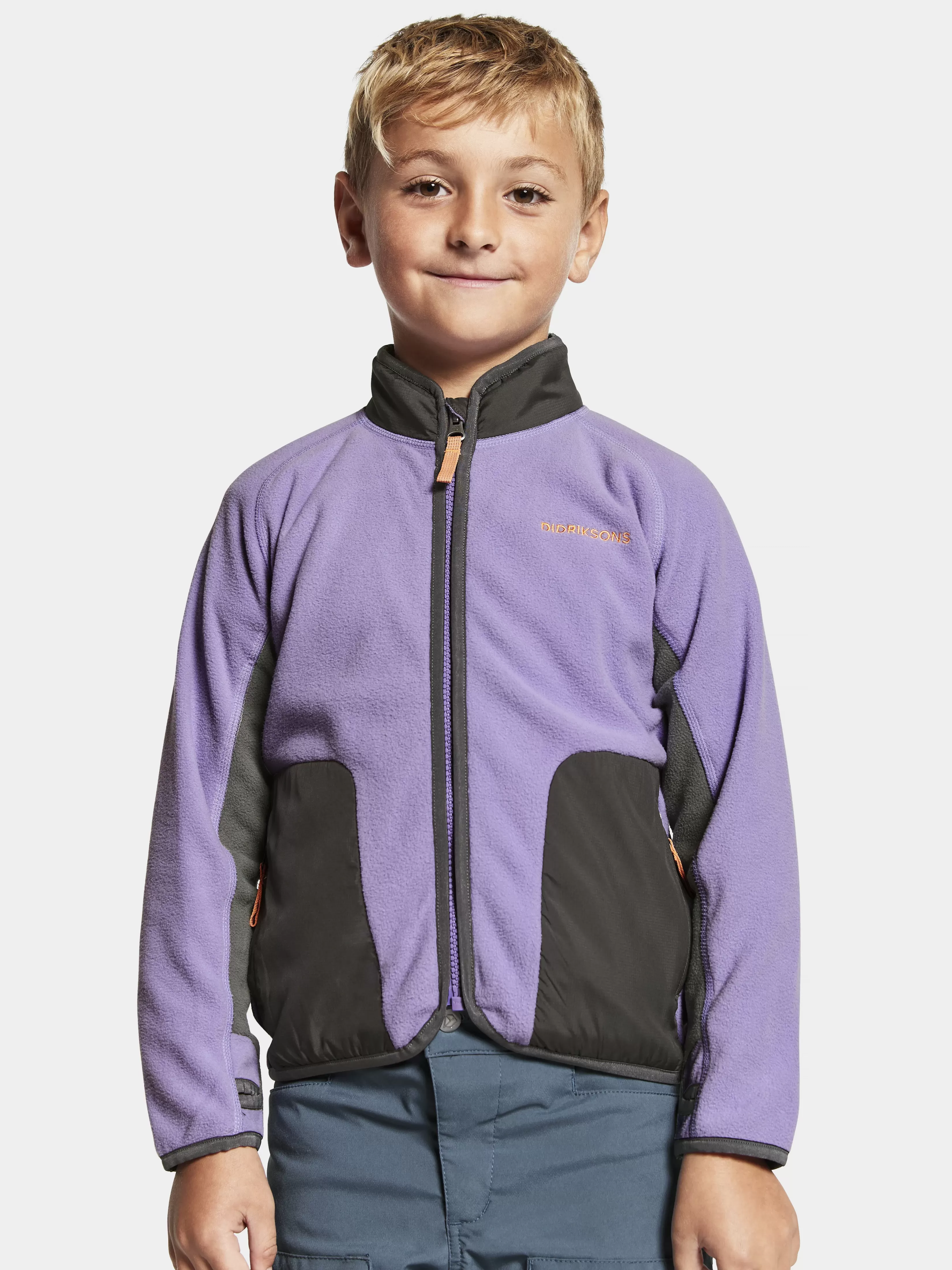 Didriksons Ljung Kids' Full-Zip>Barn Fleecegensere & Mellomlag