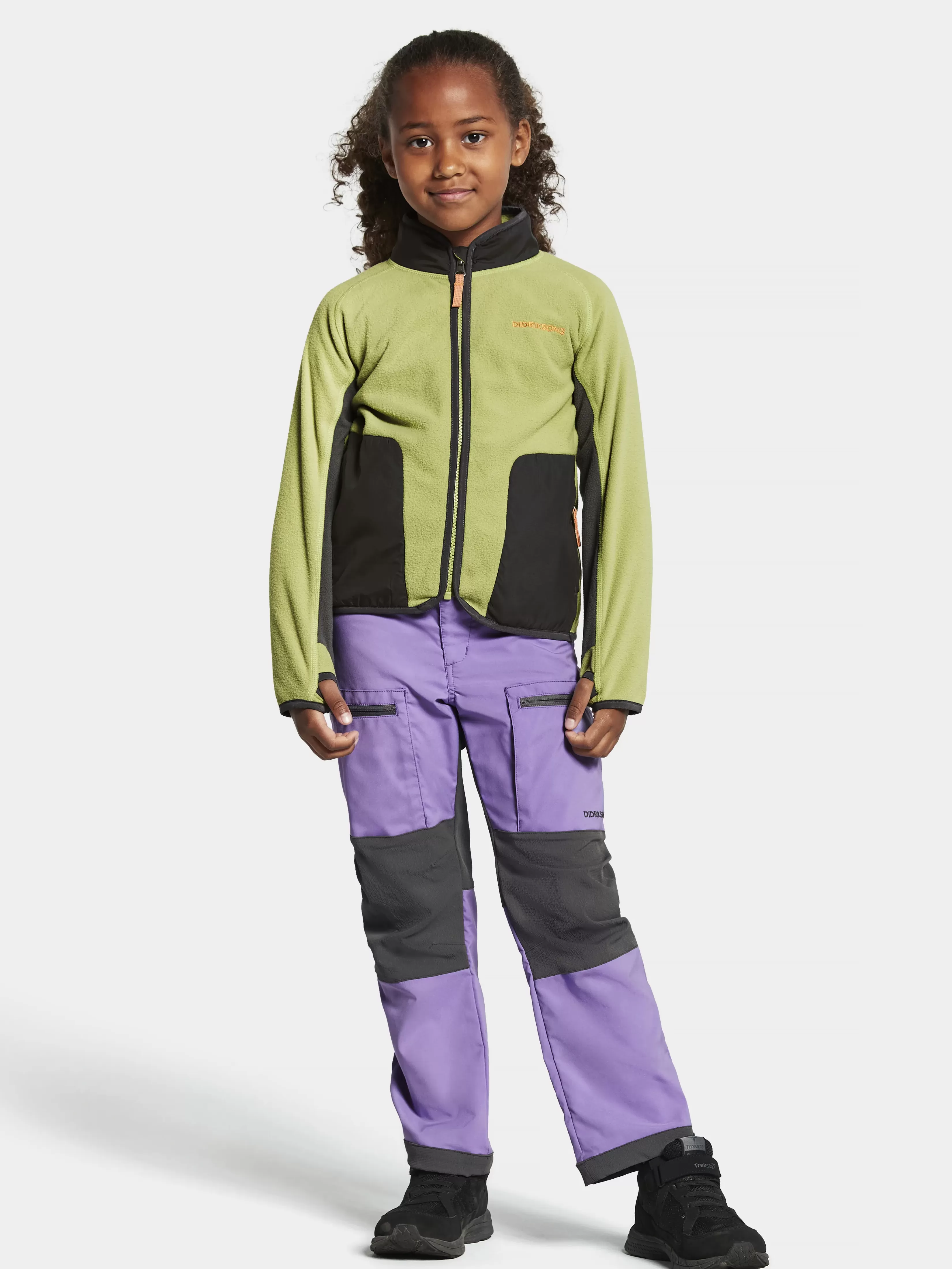 Didriksons Ljung Kids' Full-Zip>Barn Fleecegensere & Mellomlag