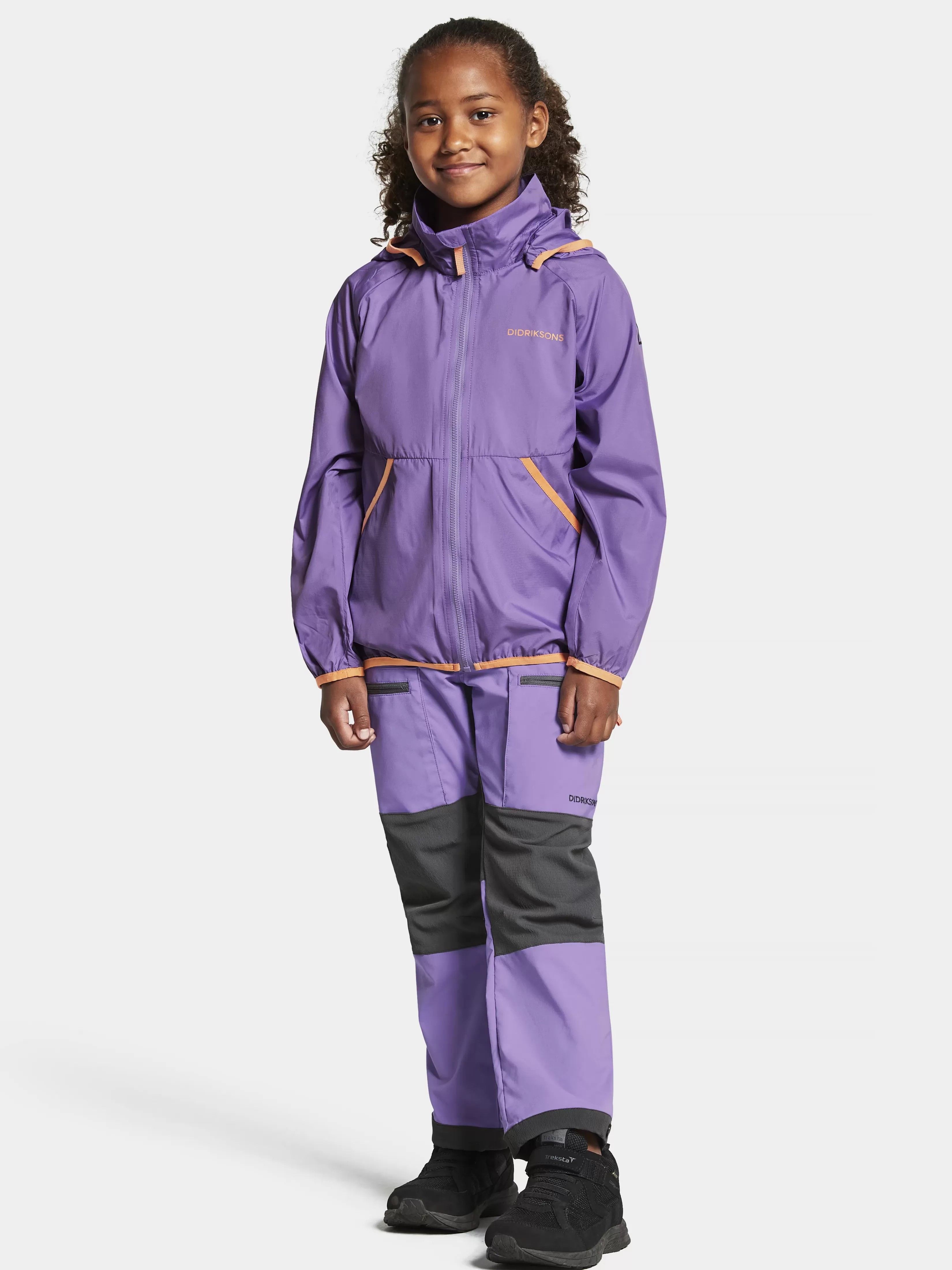 Didriksons Maskros Kids' Packable Jacket>Barn Varjakker