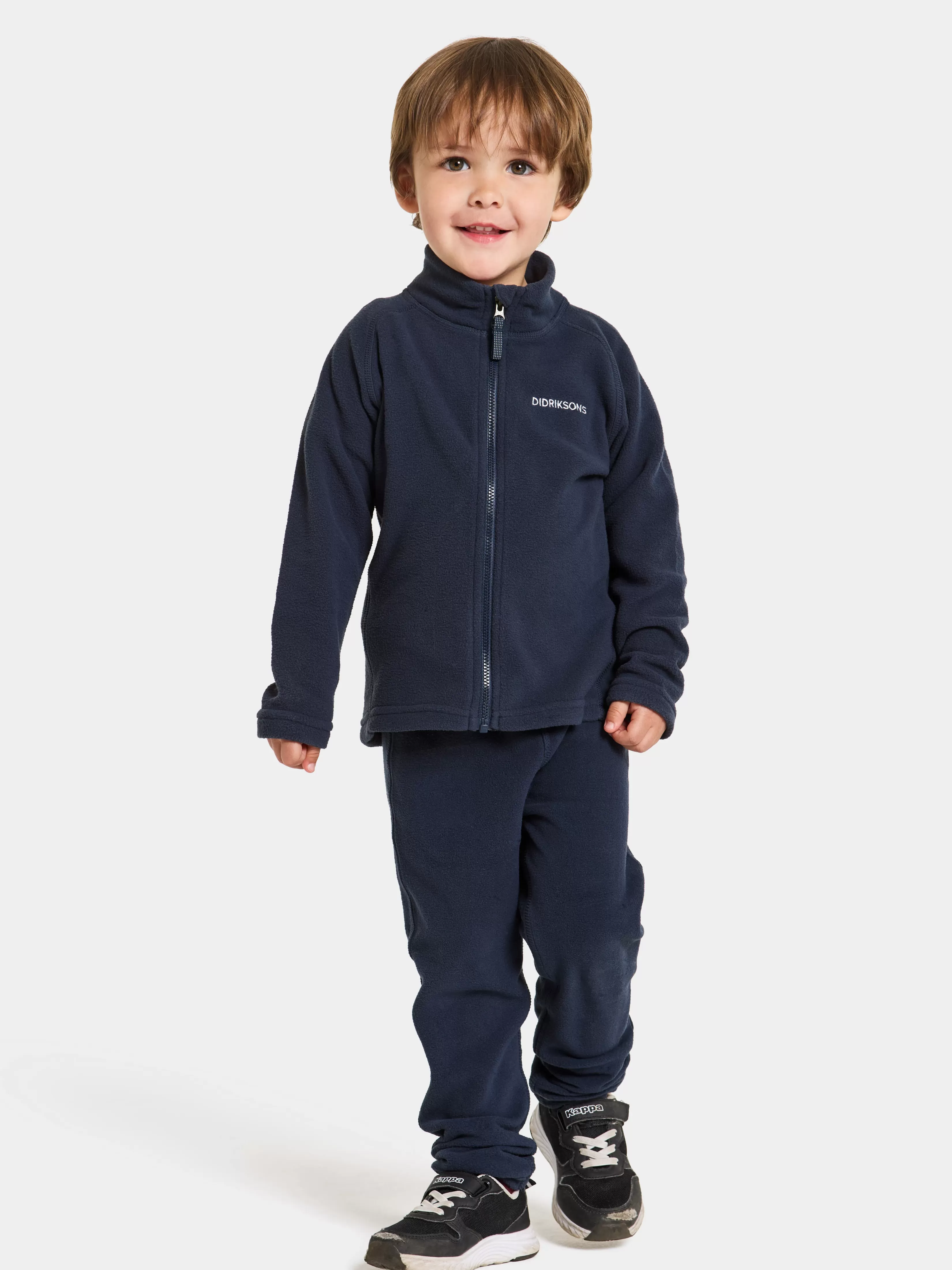 Didriksons Monte Kid's Fleece Pants>Barn Joggebukser