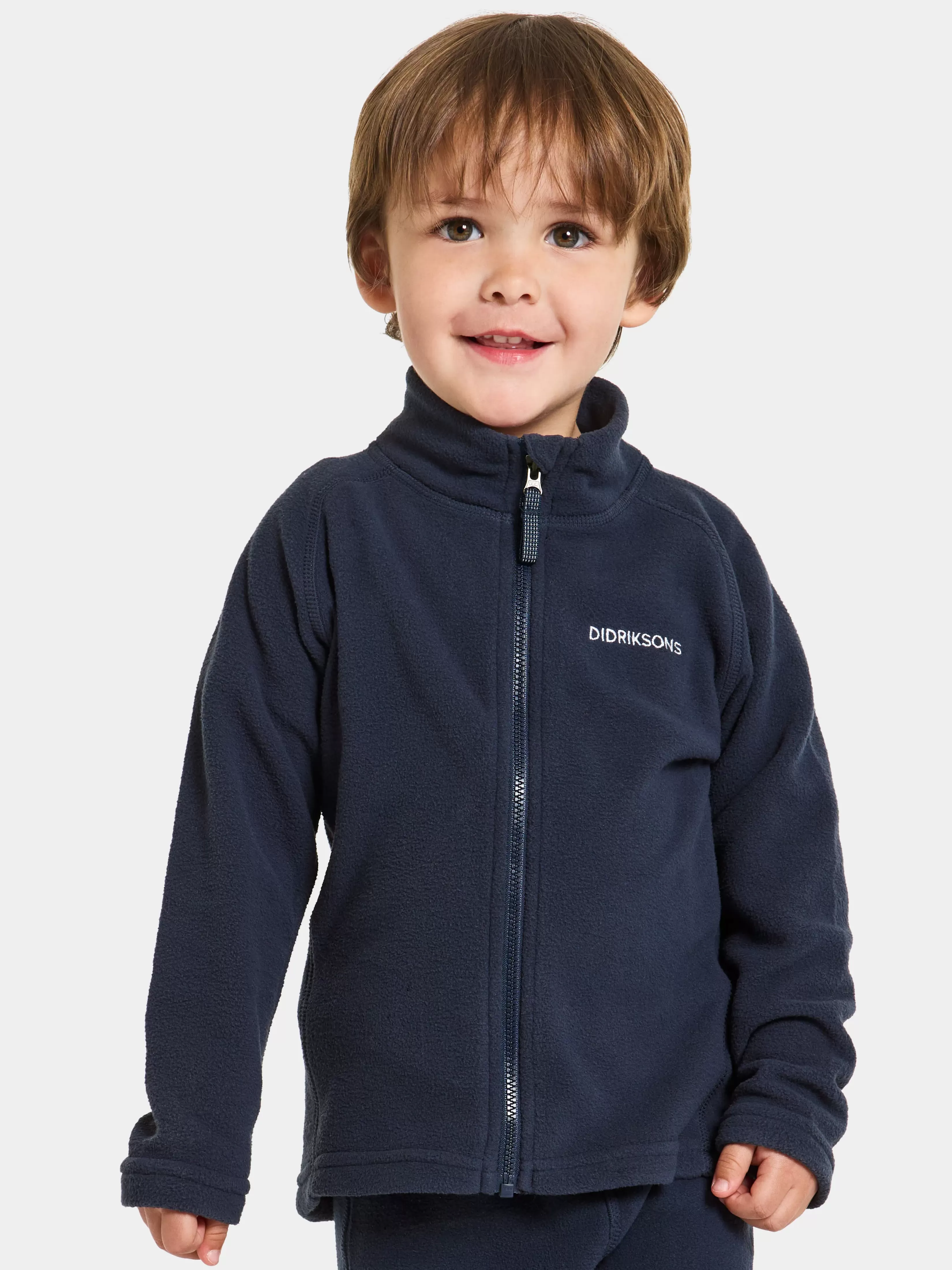 Didriksons Monte Kid's Full-Zip>Barn Fleecegensere & Mellomlag