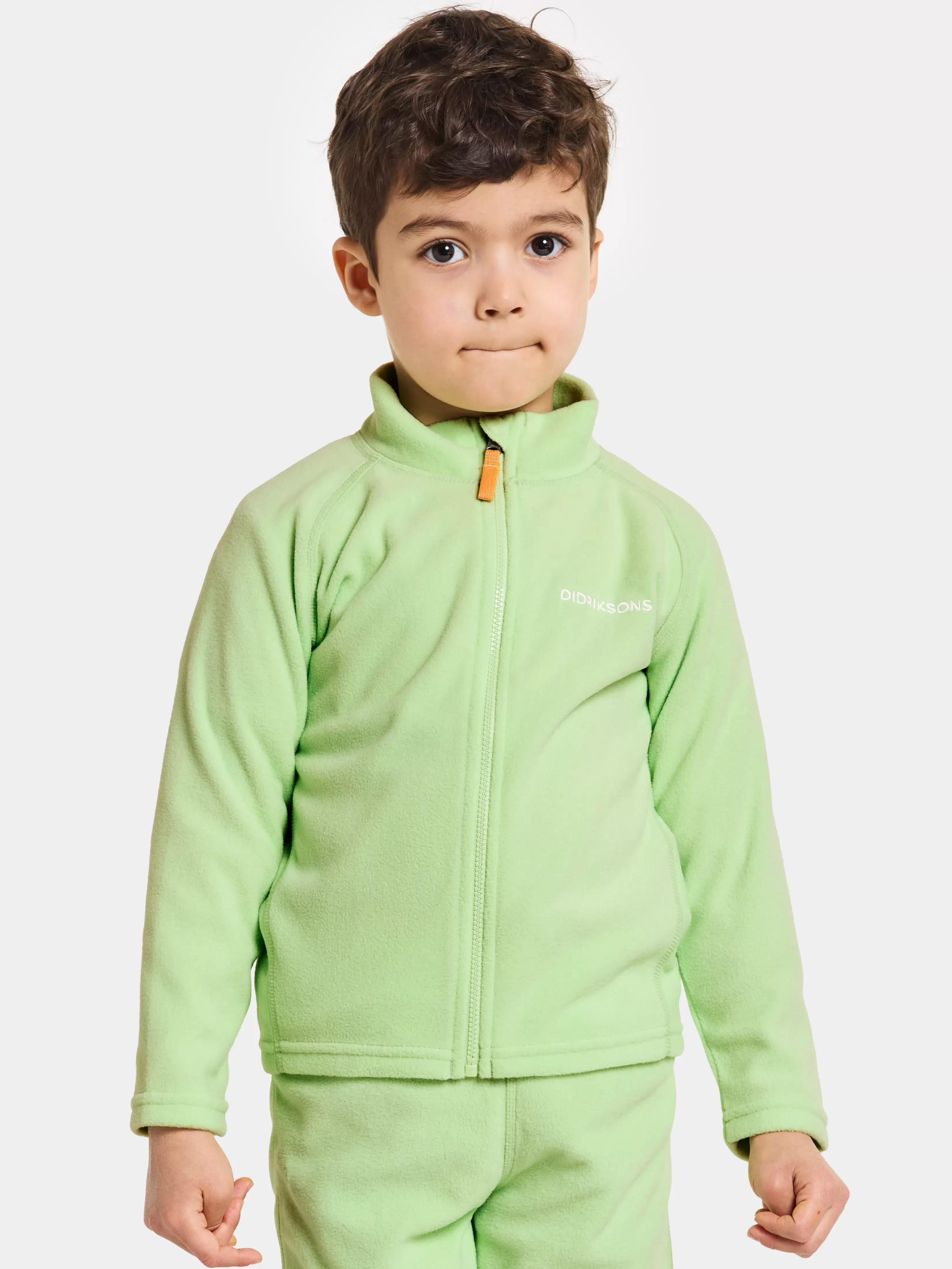 Didriksons Monte Kids' Full-Zip>Barn Fleecegensere & Mellomlag