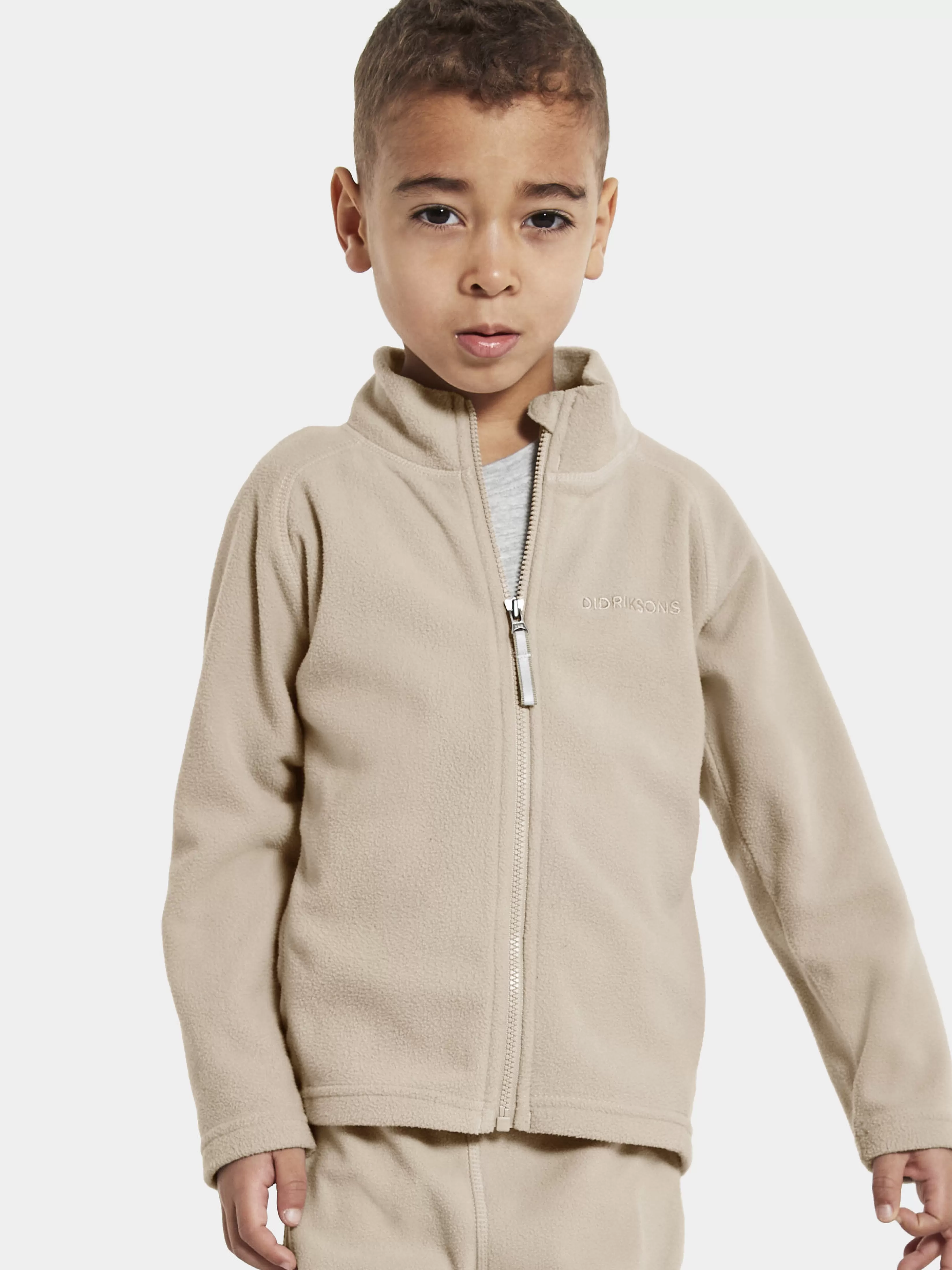 Didriksons Monte Kids' Full-Zip>Barn Fleecegensere & Mellomlag