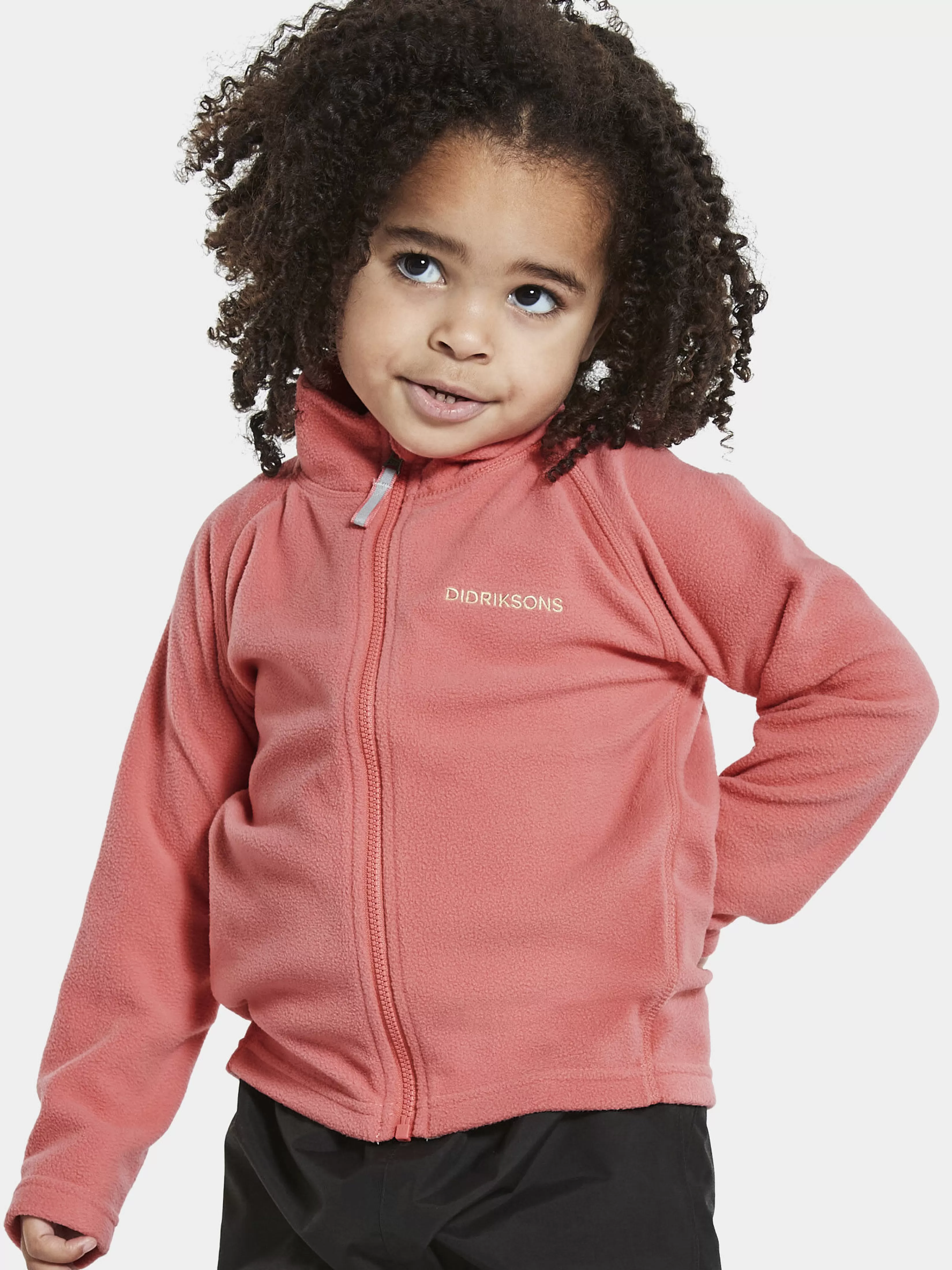 Didriksons Monte Kids' Full-Zip>Barn Fleecegensere & Mellomlag