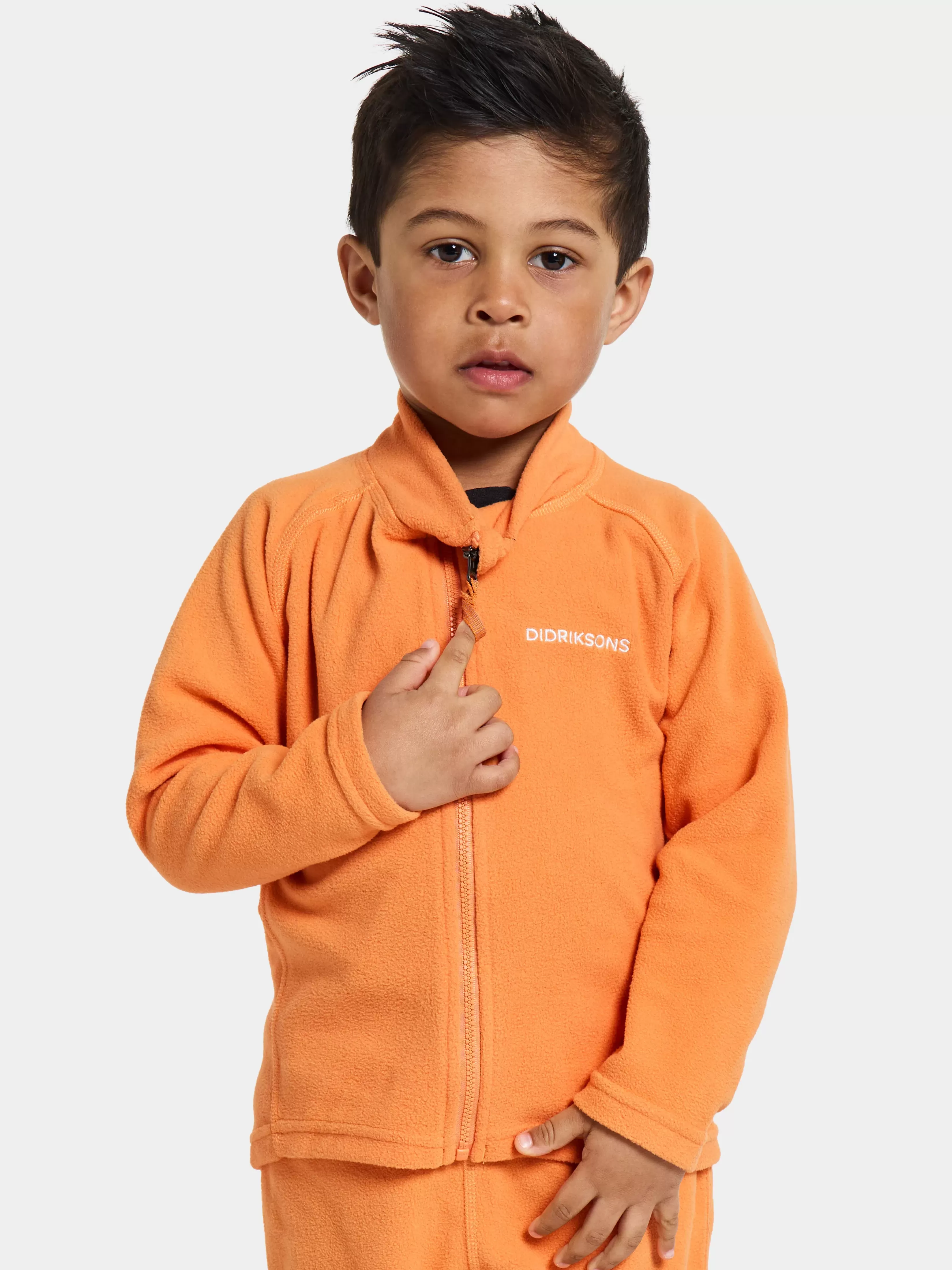 Didriksons Monte Kids' Full-Zip>Barn Fleecegensere & Mellomlag