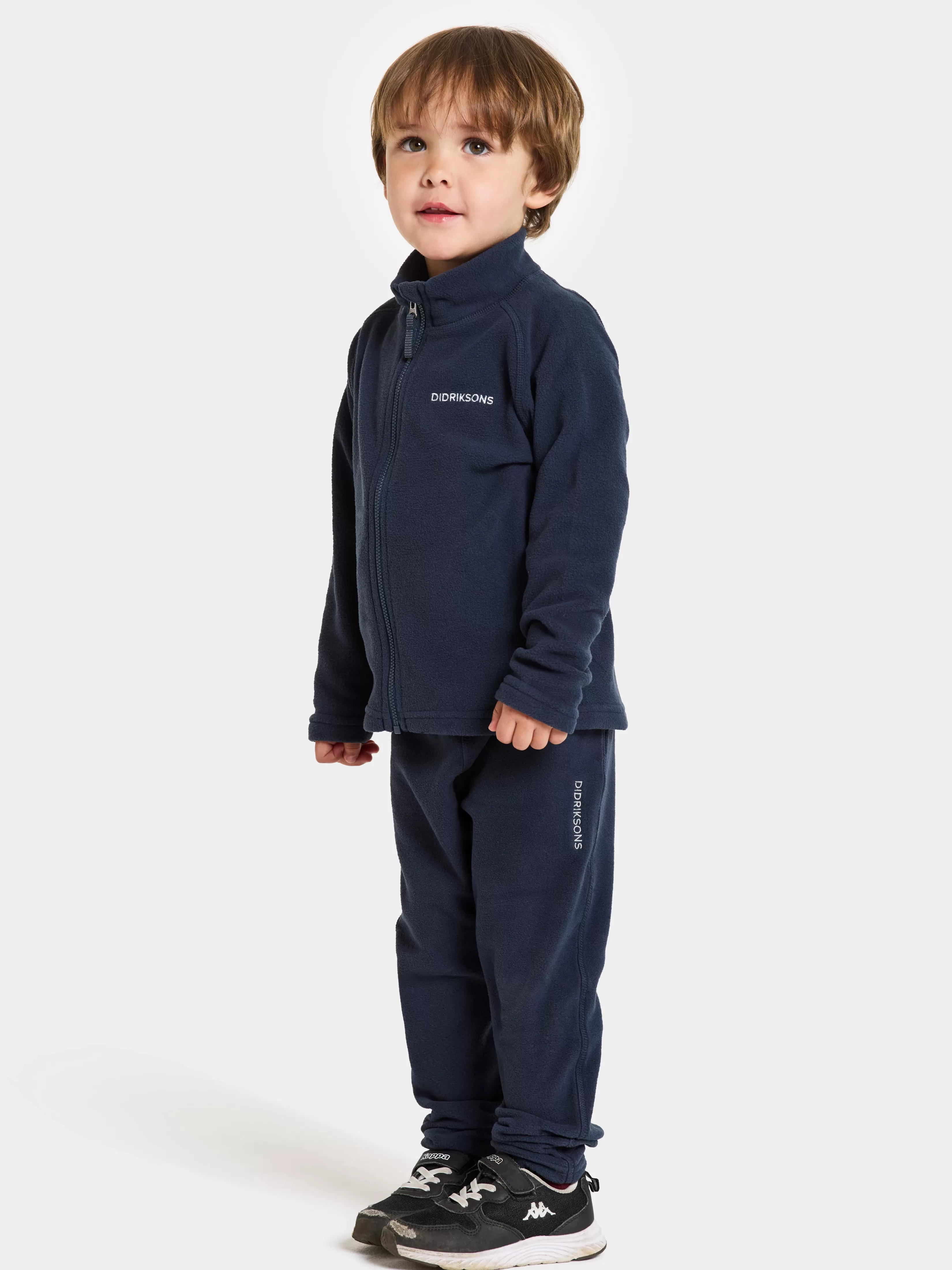 Didriksons Monte Kid's Full-Zip>Barn Fleecegensere & Mellomlag